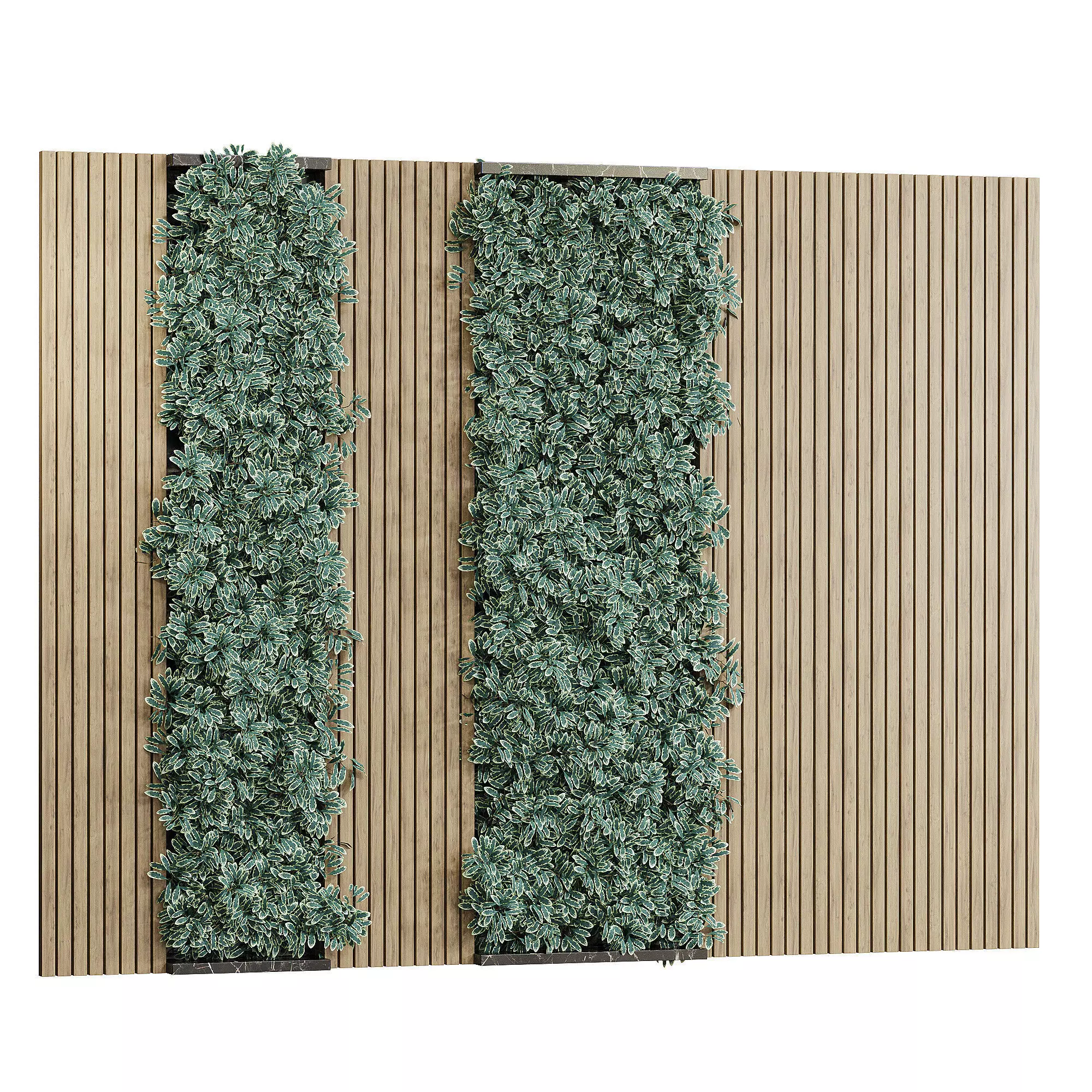 Vertical Wall Garden 02 3D model_0