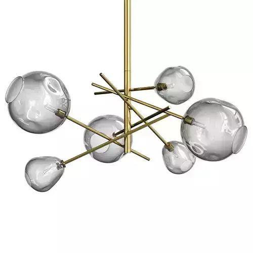 Regina Andrew Molten Glass Chandelier