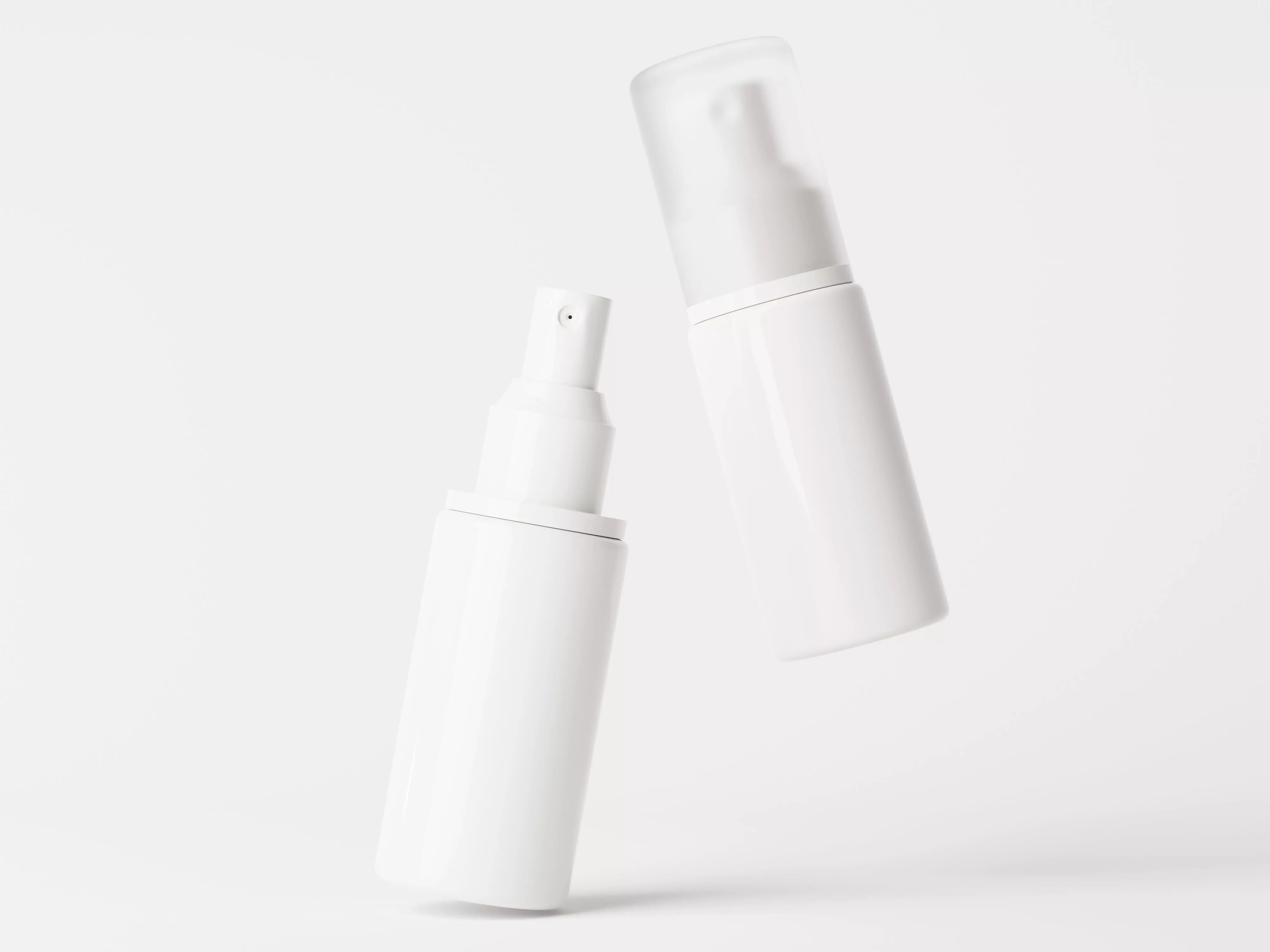 Cosmetic Spray Bottle Packaging Low-poly 3D model