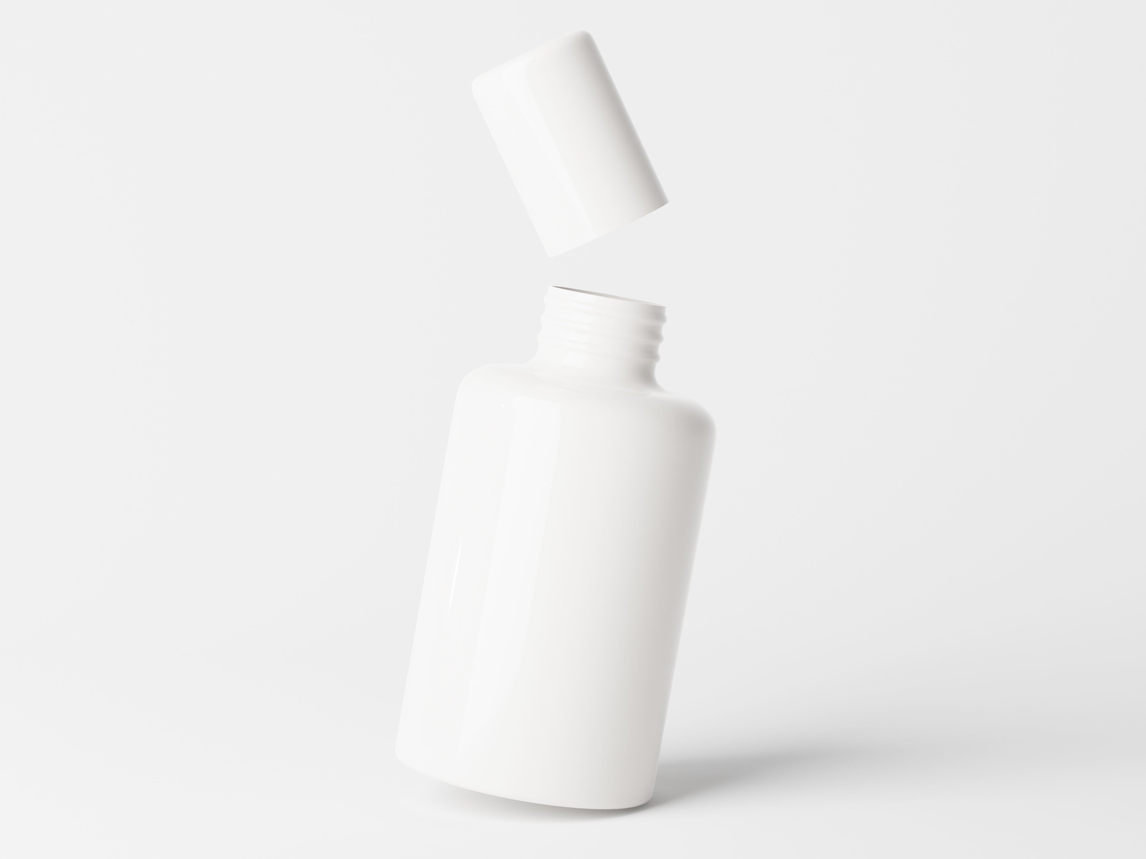 Cosmetic Bottle Packaging Low-poly 3D model_4