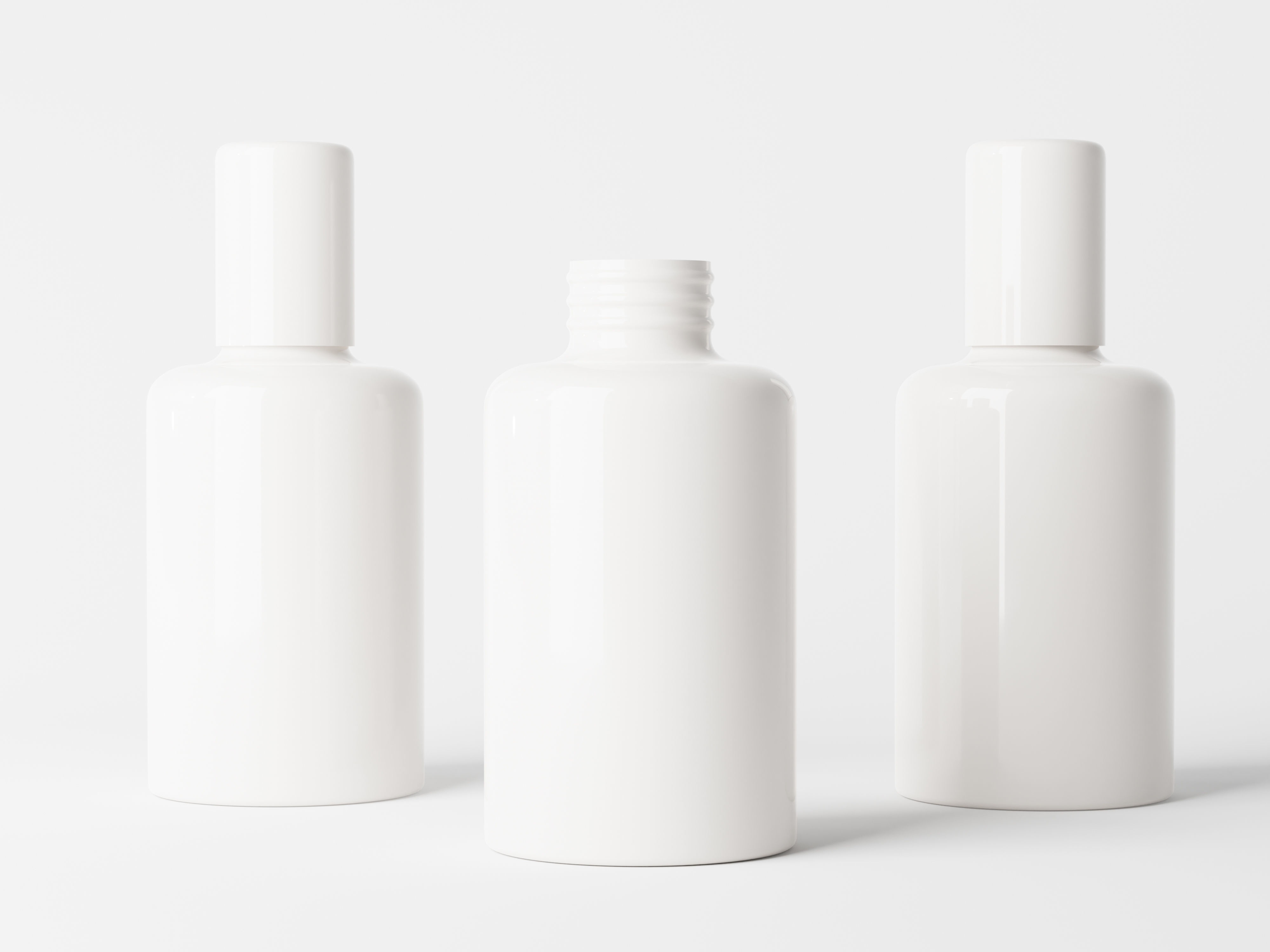 Cosmetic Bottle Packaging Low-poly 3D model_5