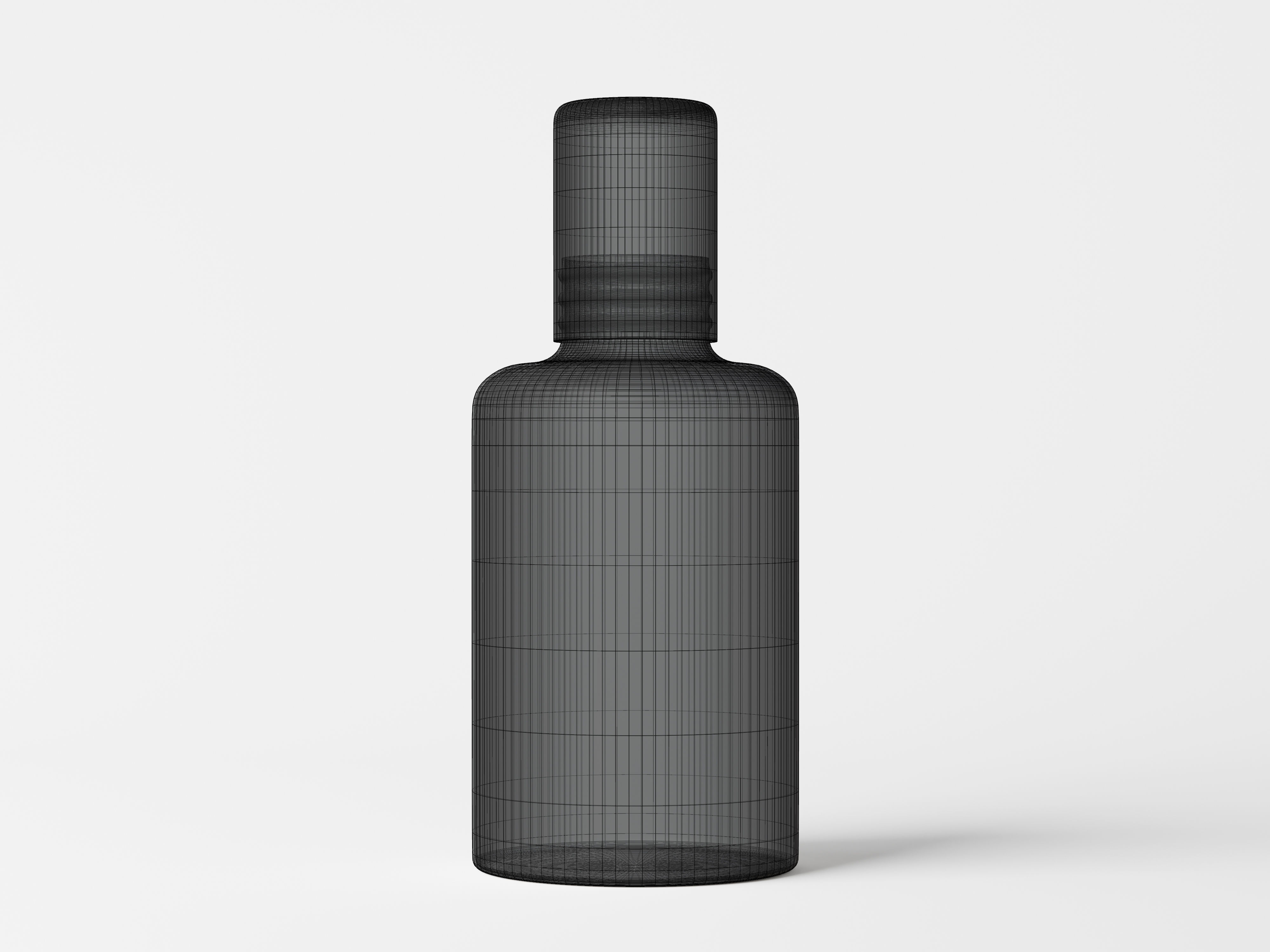 Cosmetic Bottle Packaging Low-poly 3D model_8