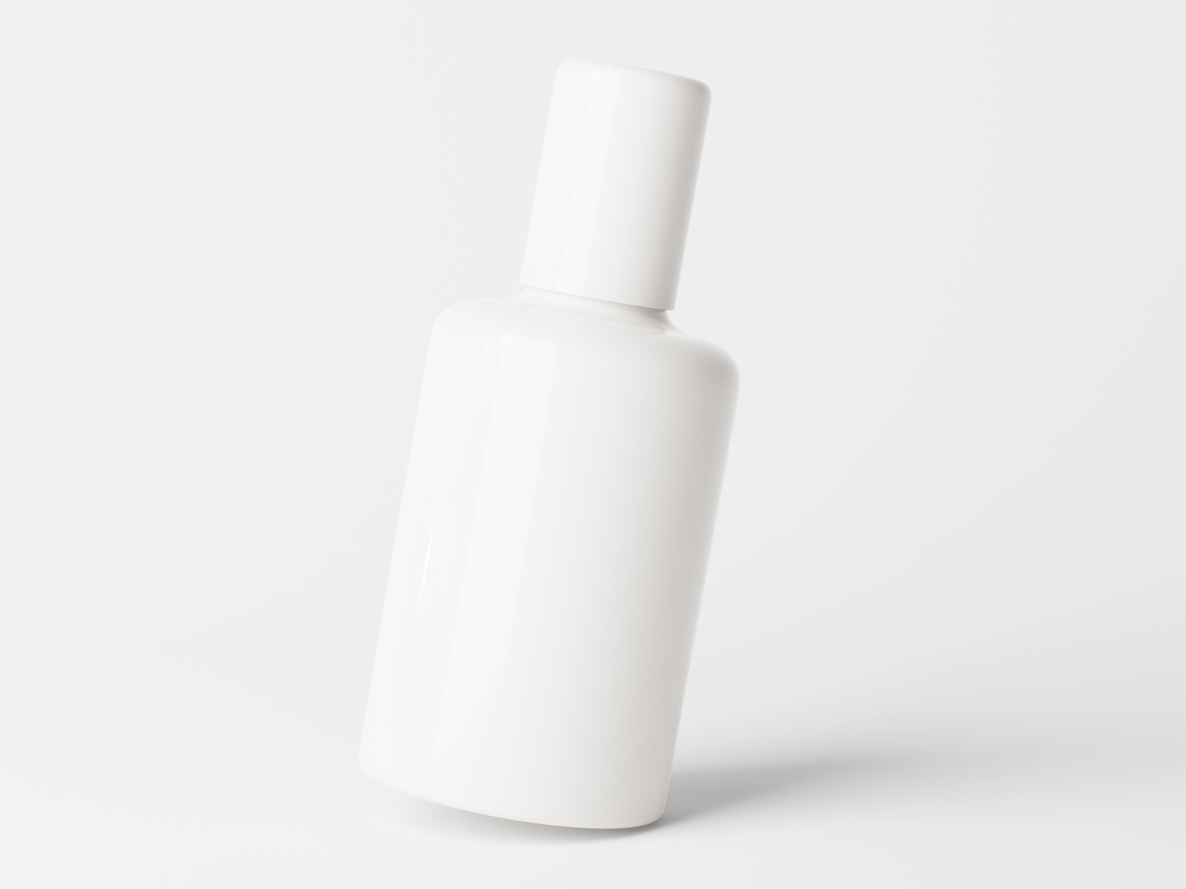 Cosmetic Bottle Packaging Low-poly 3D model_3