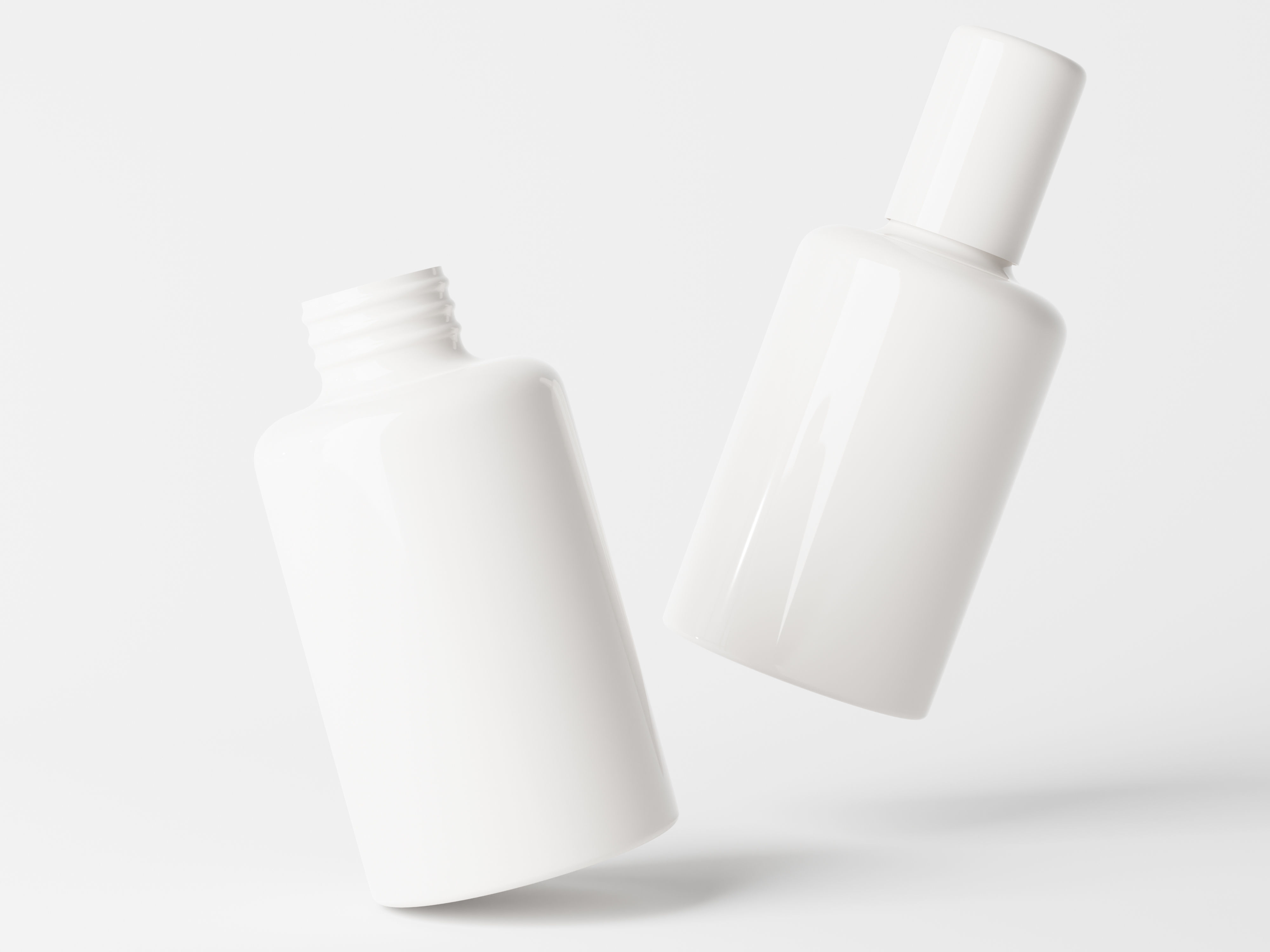 Cosmetic Bottle Packaging Low-poly 3D model_6