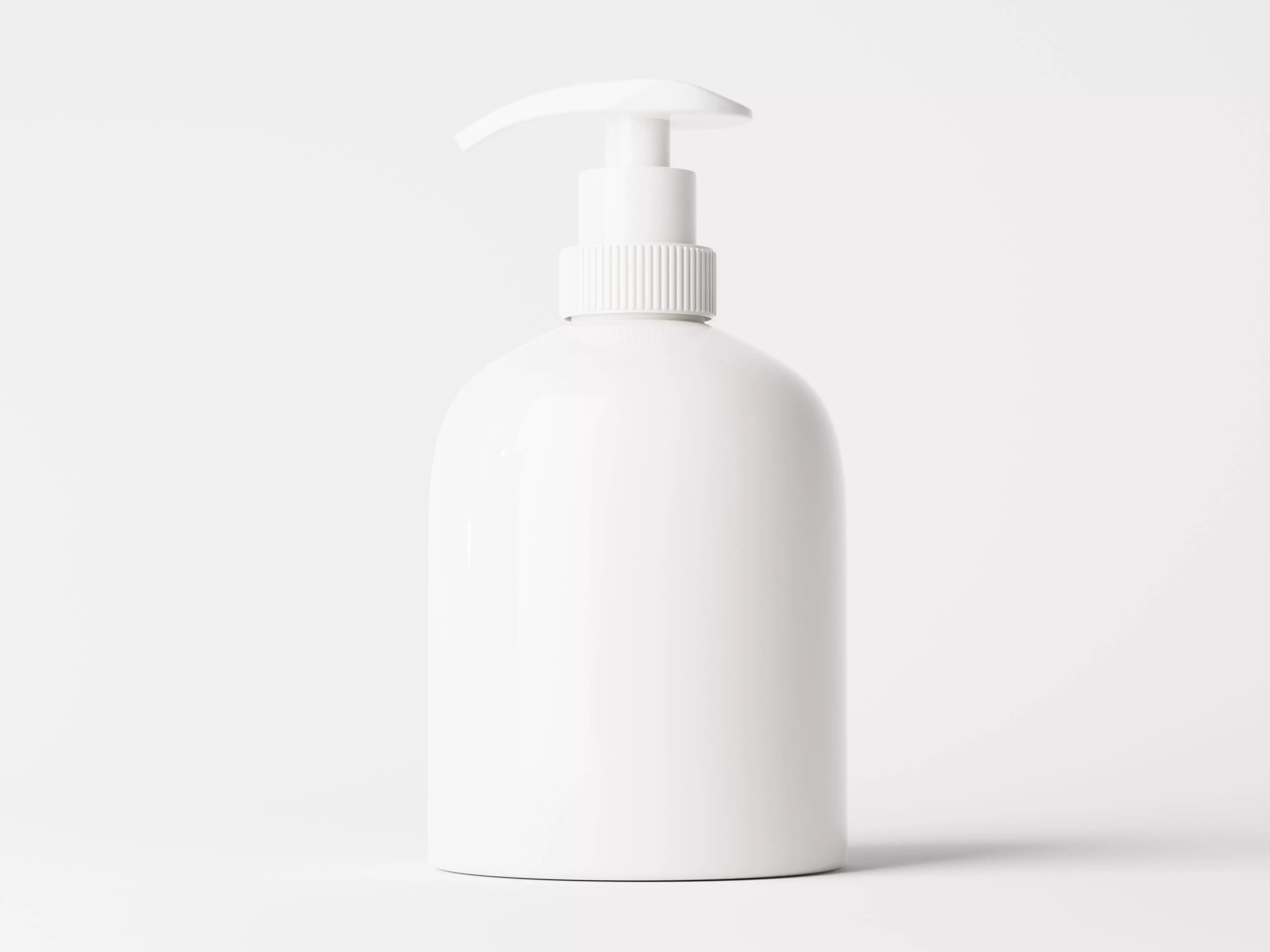 Cosmetic Pump Bottle Packaging Low-poly 3D model_0