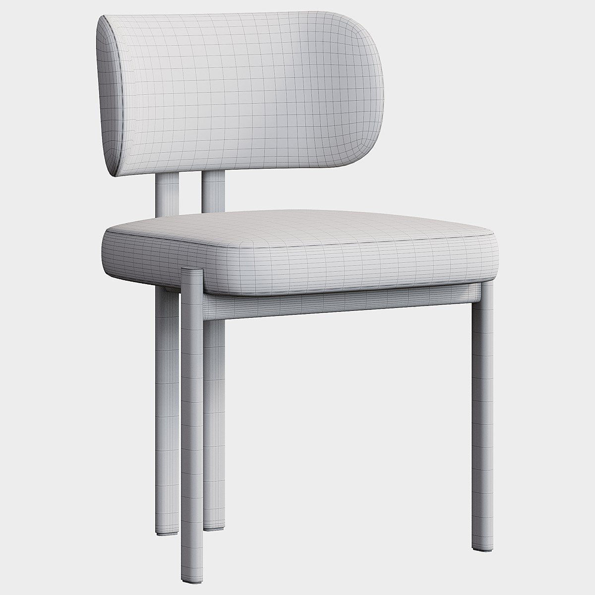 Bay Chair By Nature Design 3D model_3