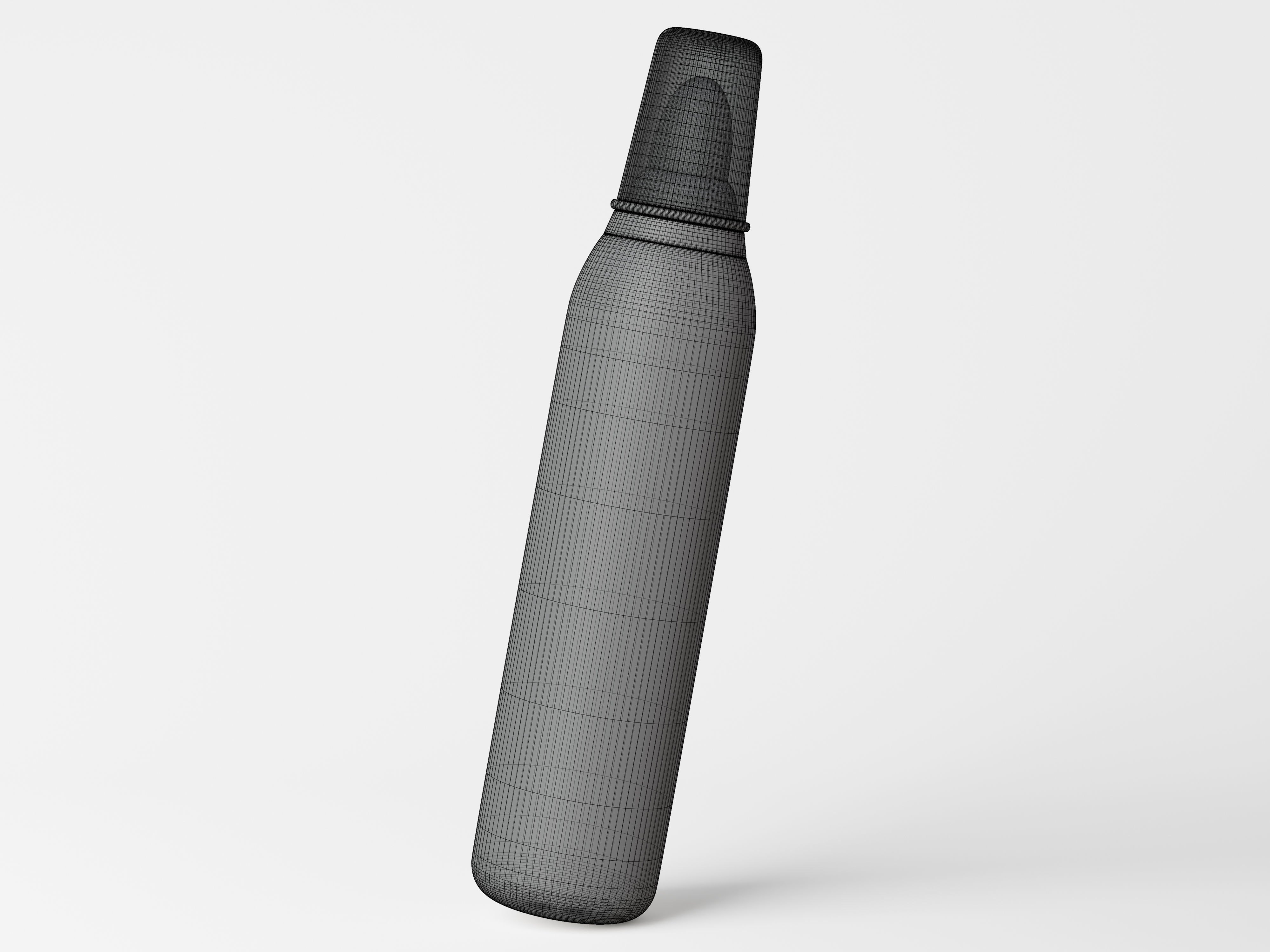 Large Marker Pen Low-poly 3D model_10