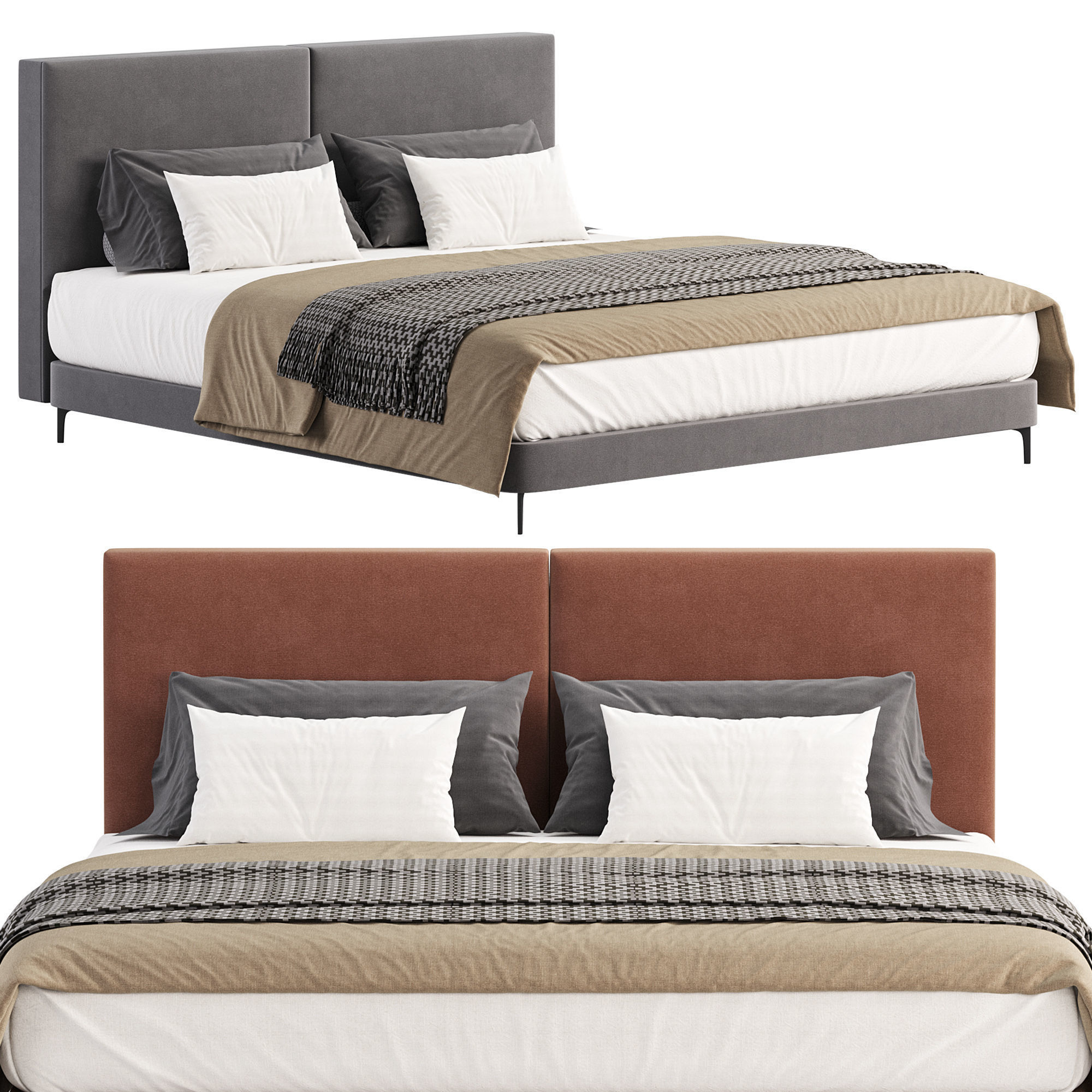 Cosmo Bed by Noho Home 3D model_1