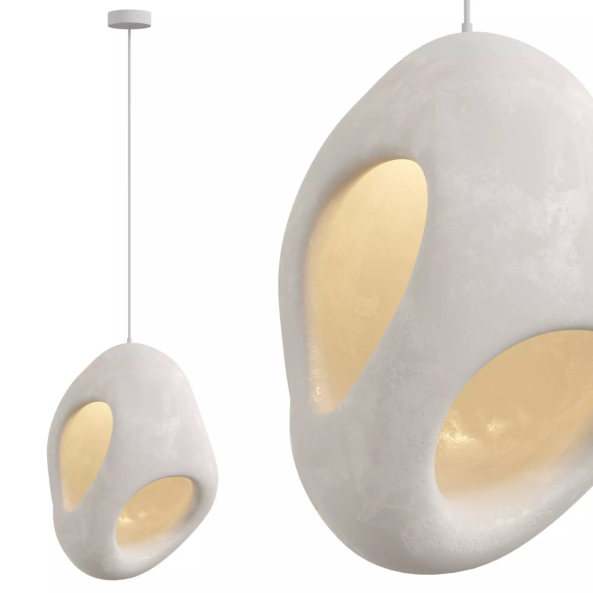 FULVIA PENDANT chandelier by Nohohome 3D model_0