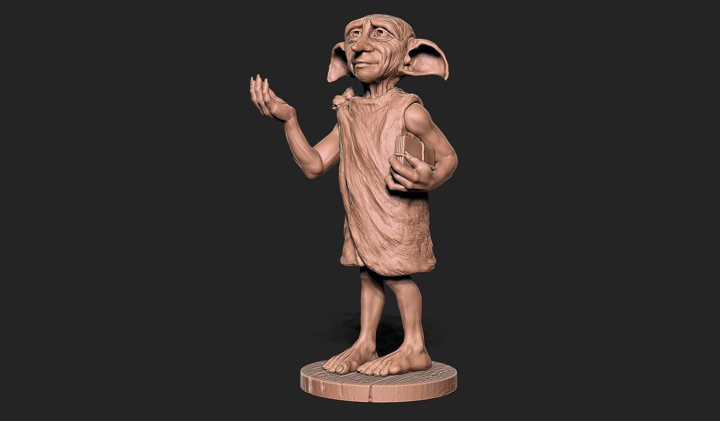 DOBBY HARRY POTTER B 3D print model_5