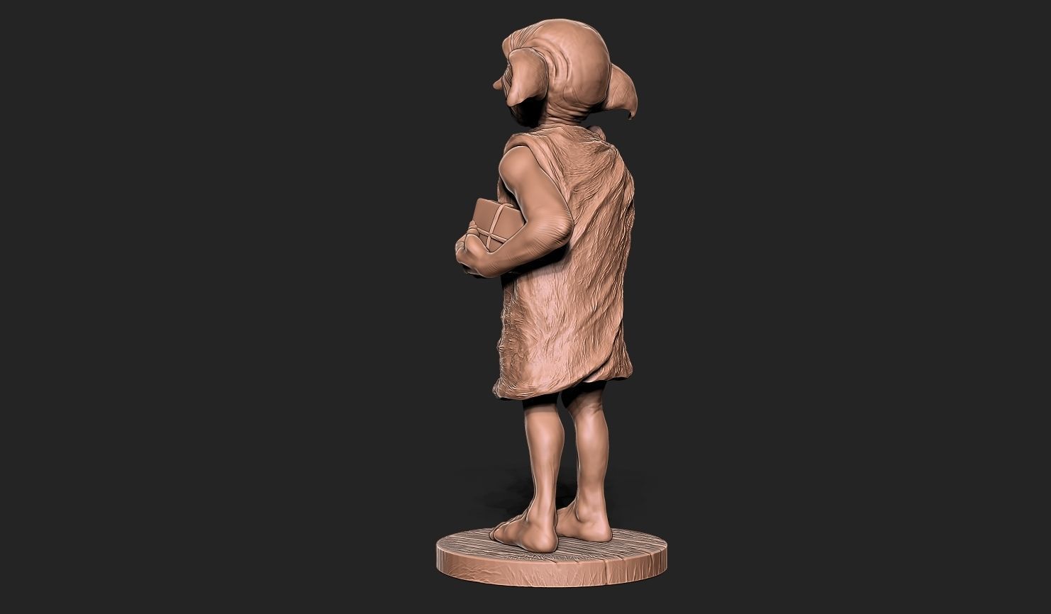 DOBBY HARRY POTTER B 3D print model_4