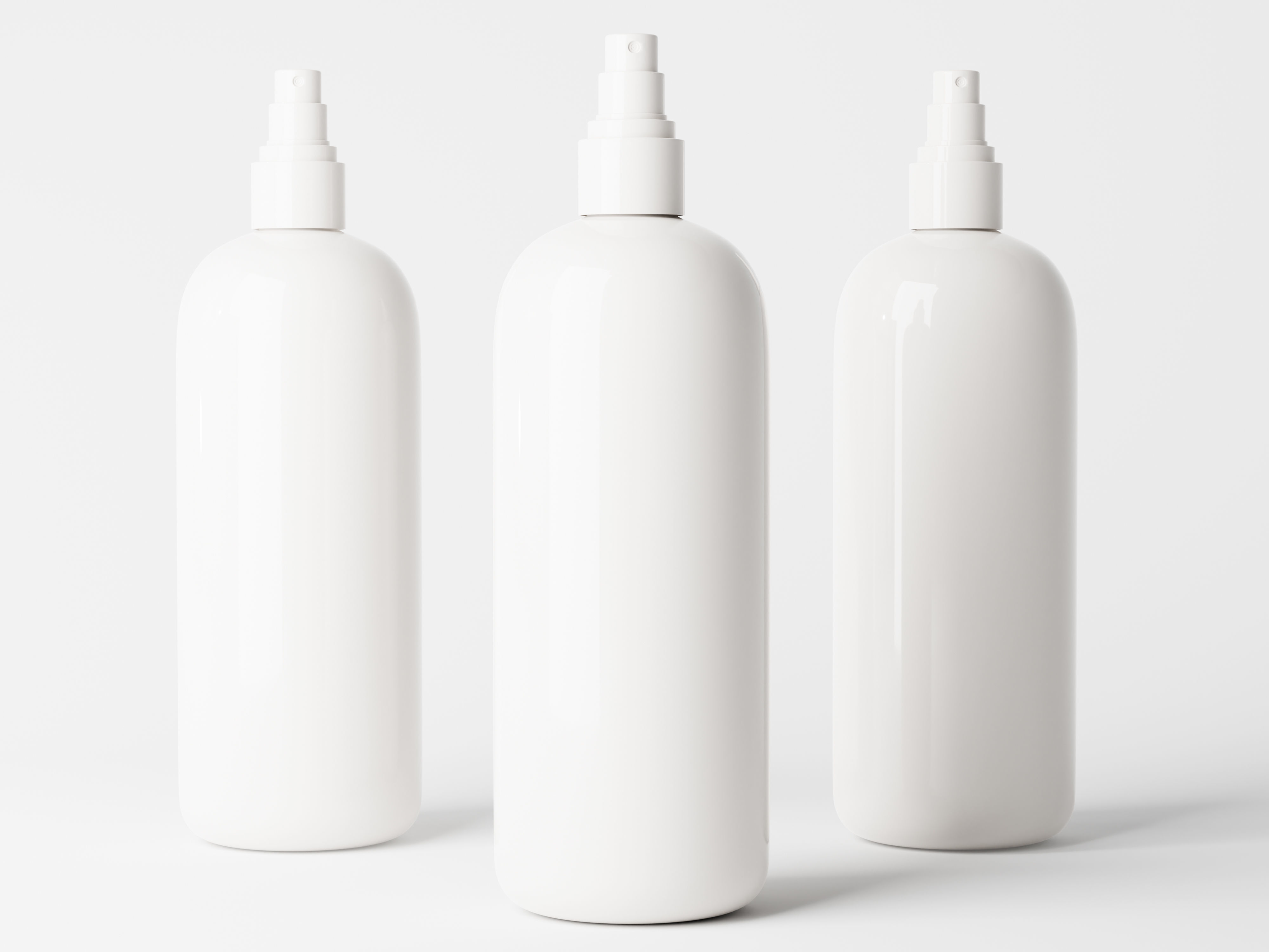 Cosmetic Spray Bottle Large Low-poly 3D model_4
