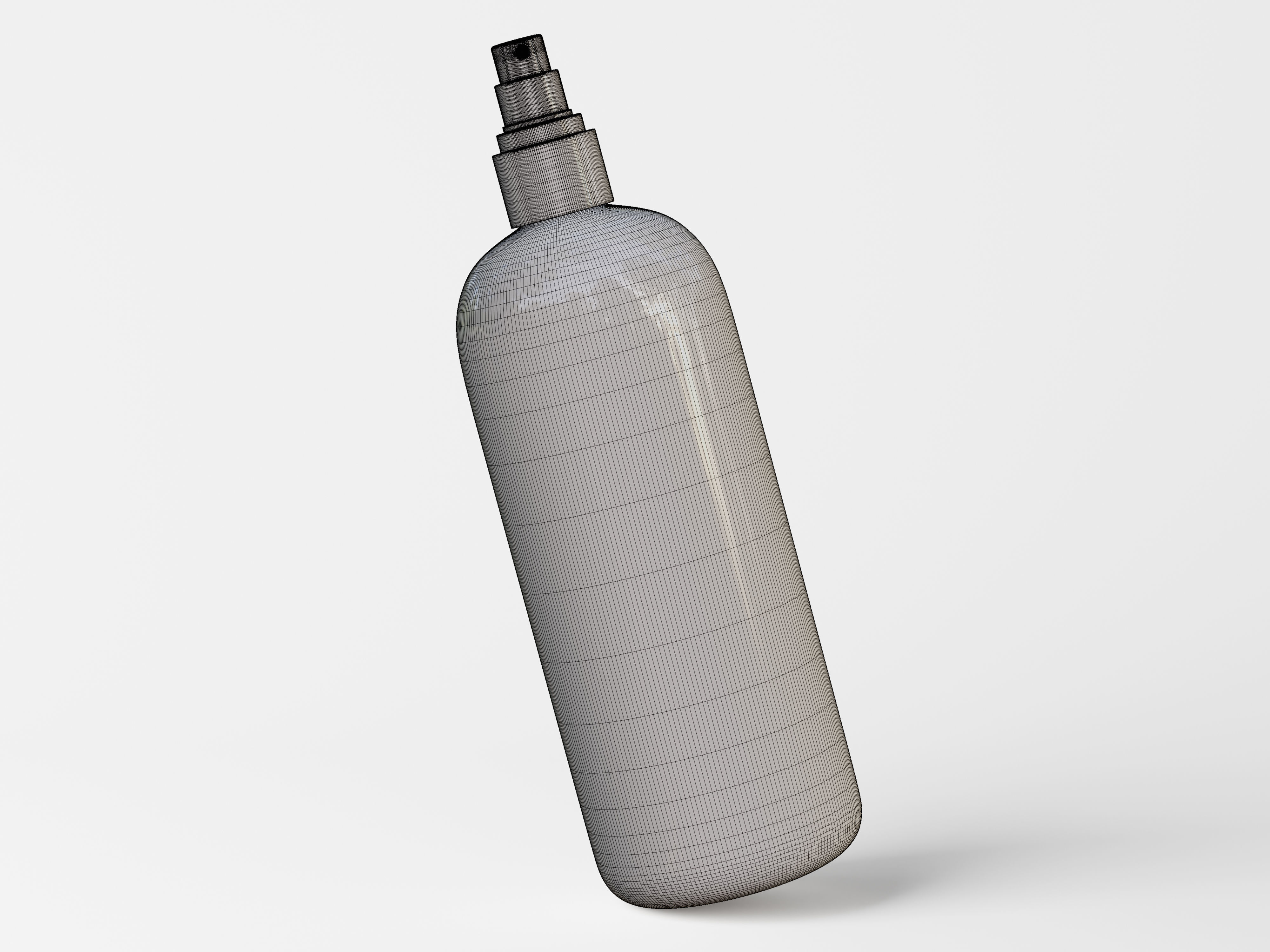 Cosmetic Spray Bottle Large Low-poly 3D model_8