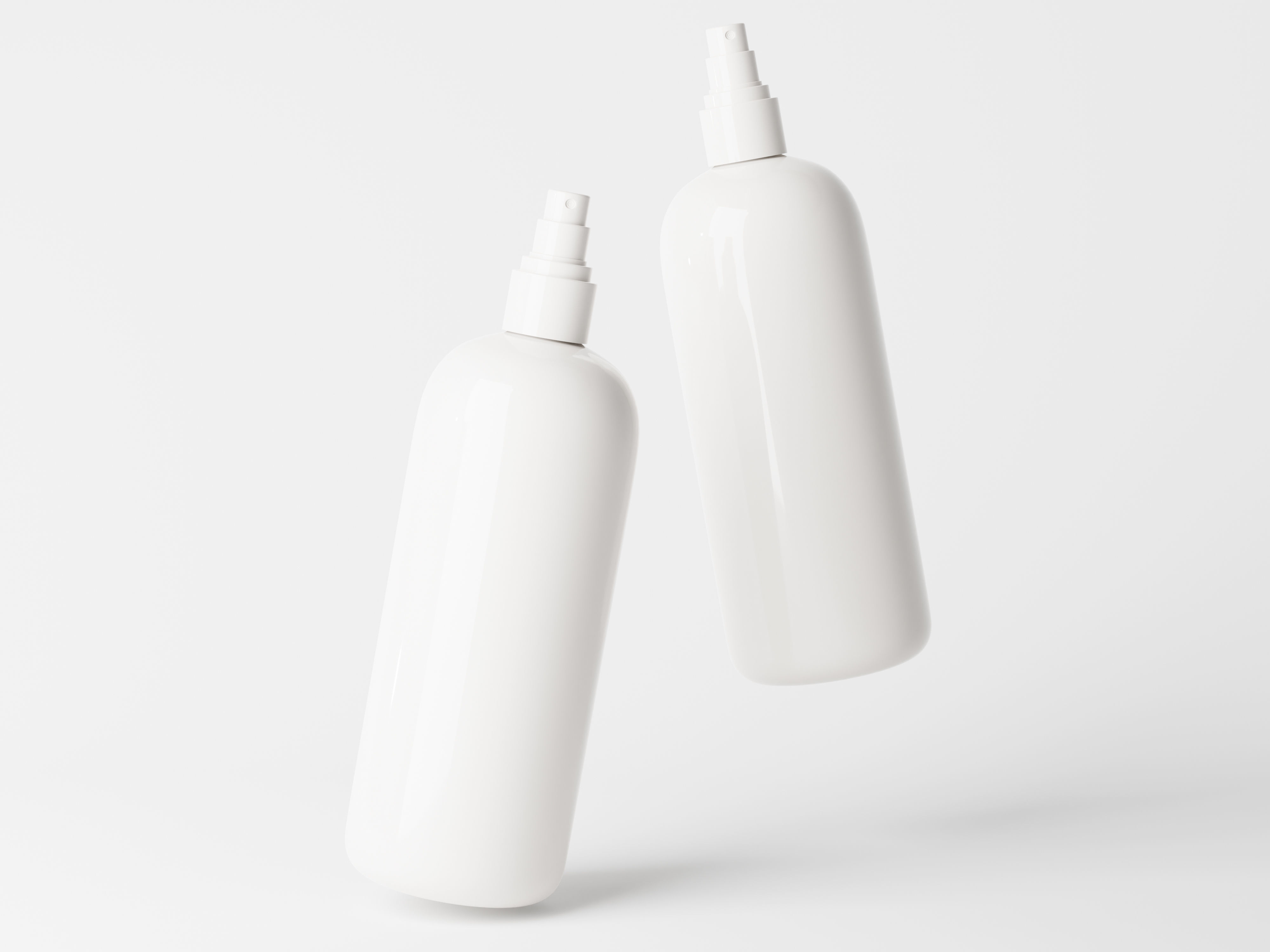 Cosmetic Spray Bottle Large Low-poly 3D model_3
