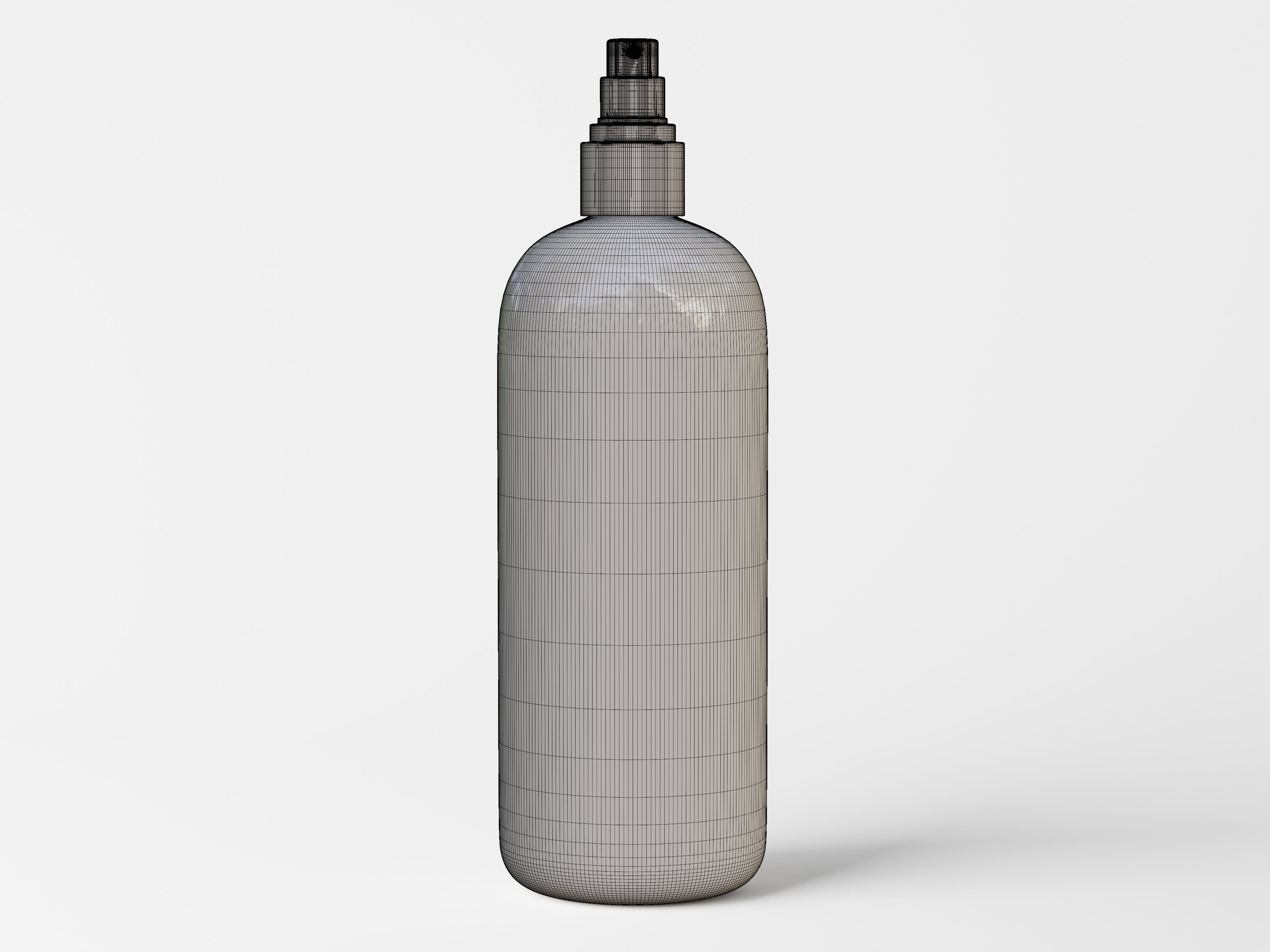 Cosmetic Spray Bottle Large Low-poly 3D model_7