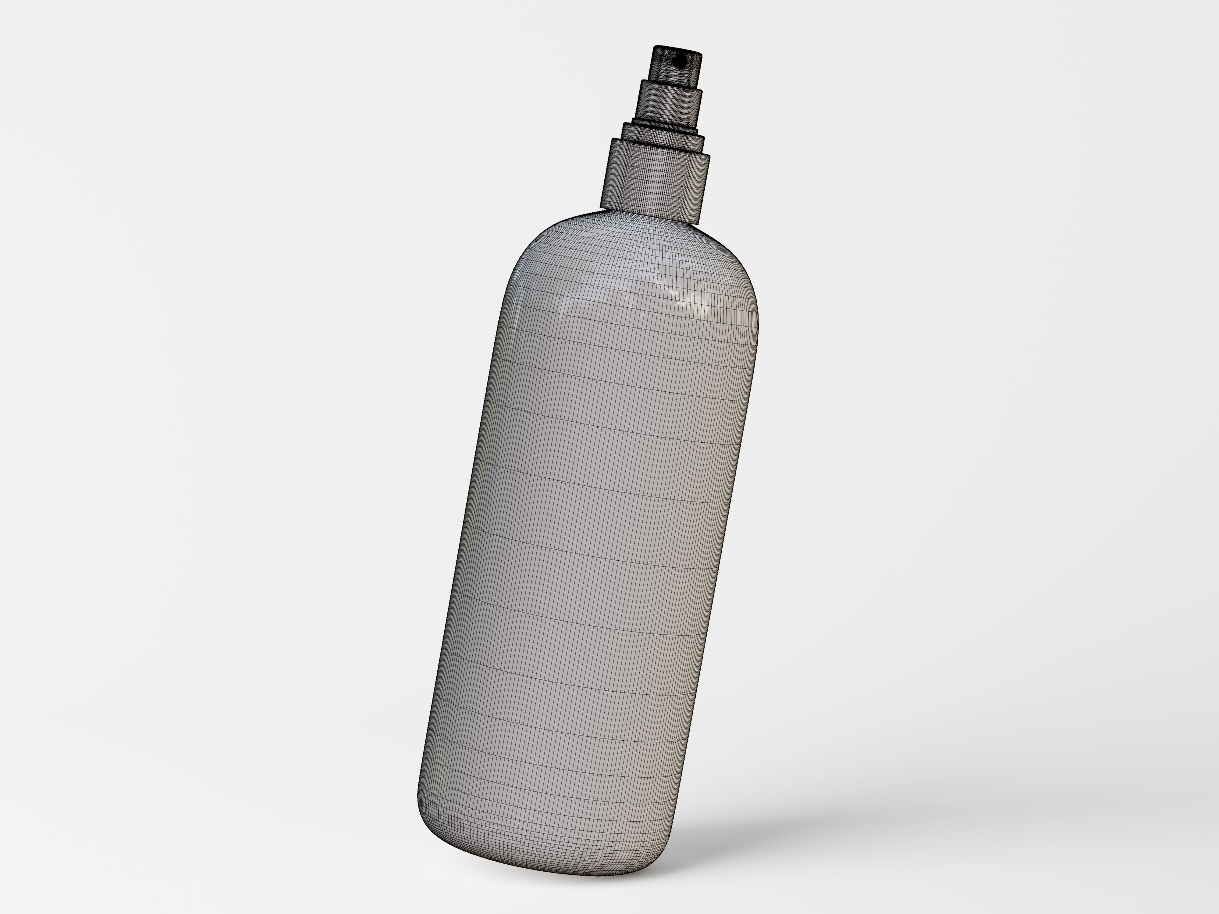 Cosmetic Spray Bottle Large Low-poly 3D model_9
