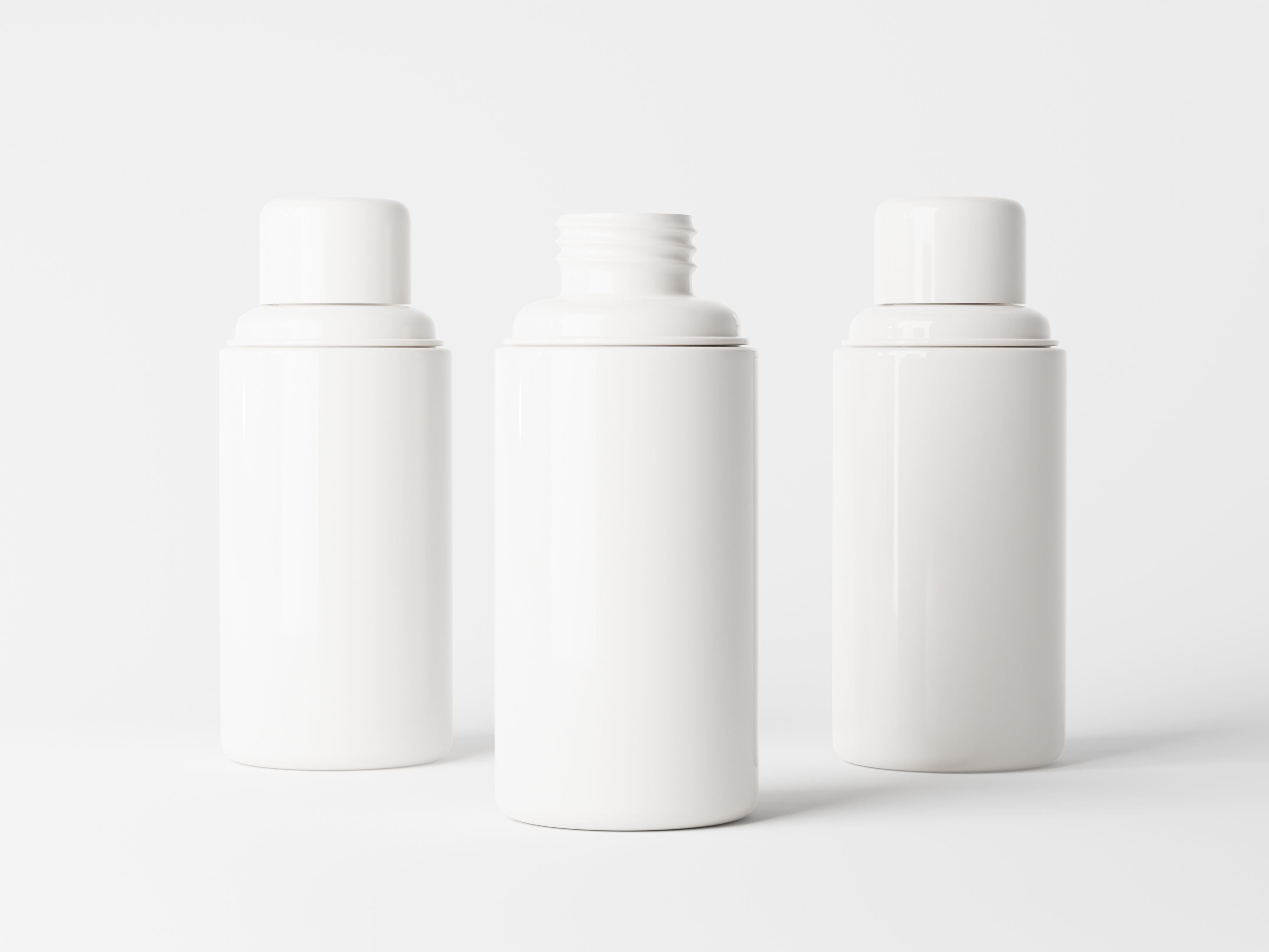Cosmetic Bottle Packaging Low-poly 3D model_6