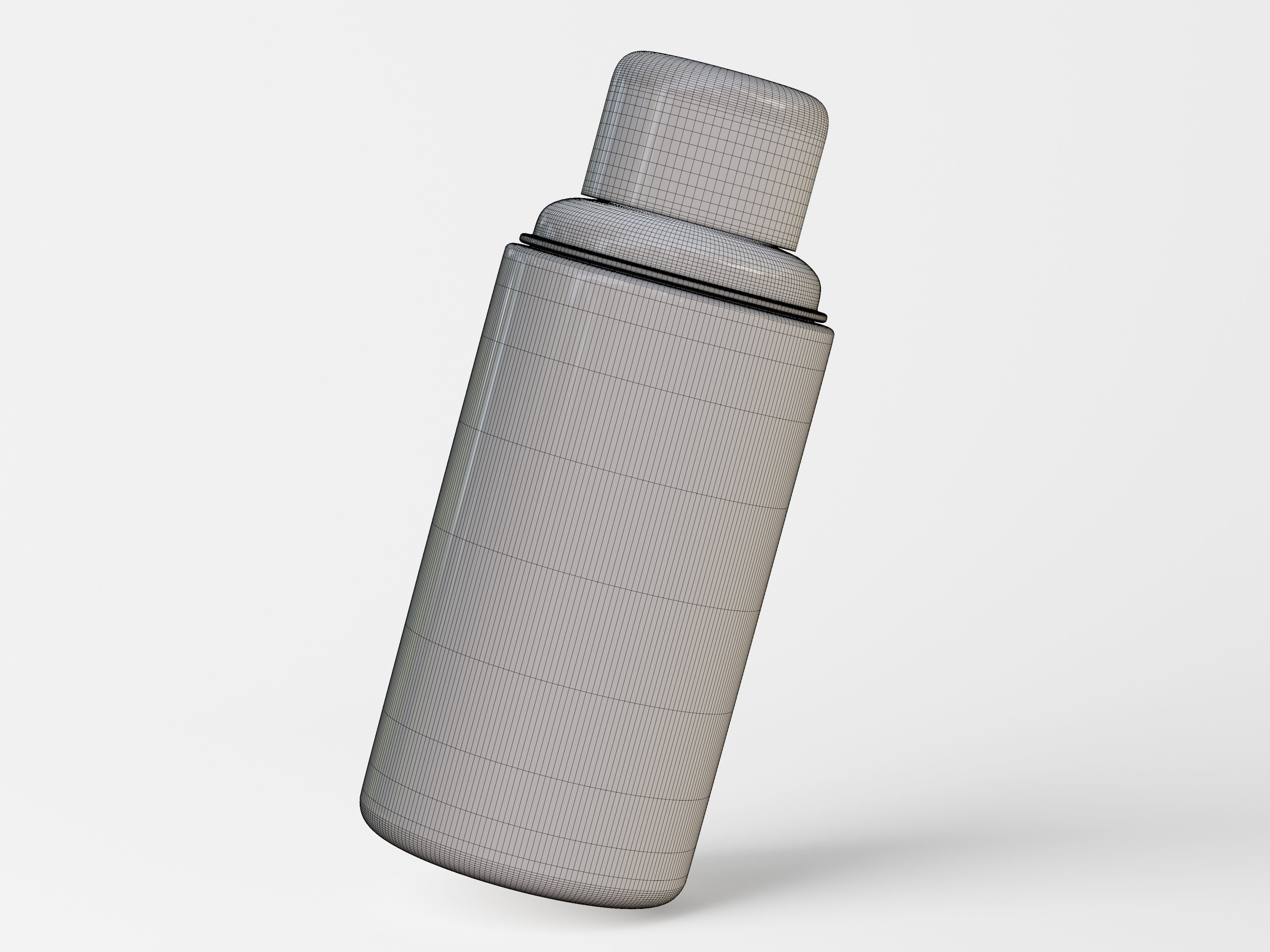 Cosmetic Bottle Packaging Low-poly 3D model_9