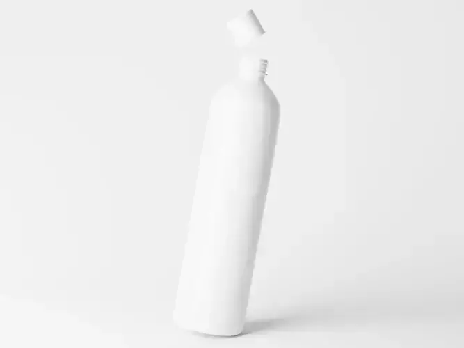 Cosmetic Bottle Slim and Tall