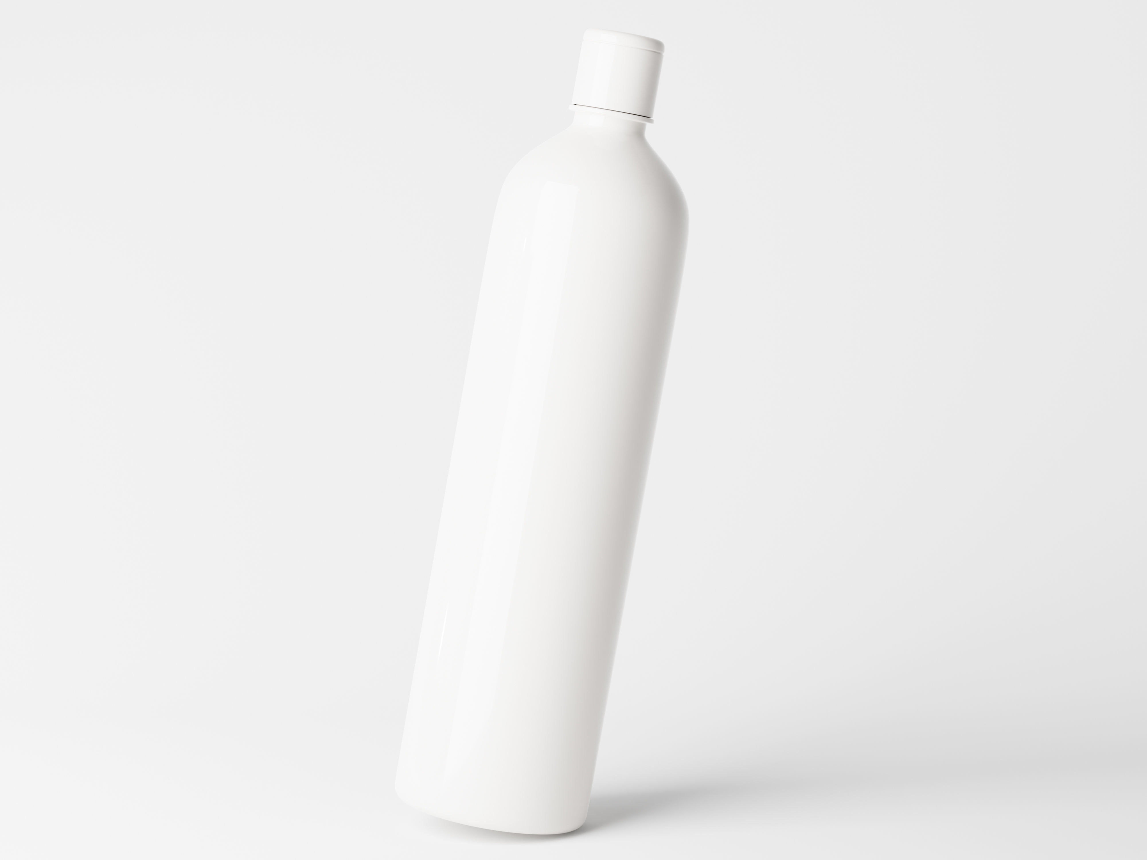 Cosmetic Bottle Slim and Tall Low-poly 3D model_2
