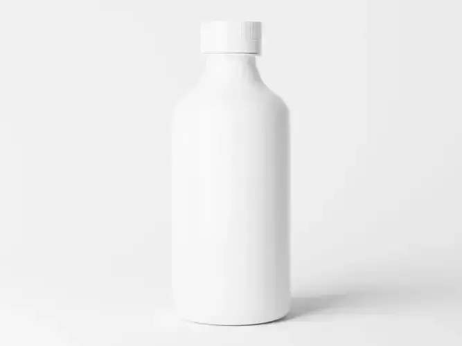 Cosmetic Bottle Packaging Low-poly 3D model