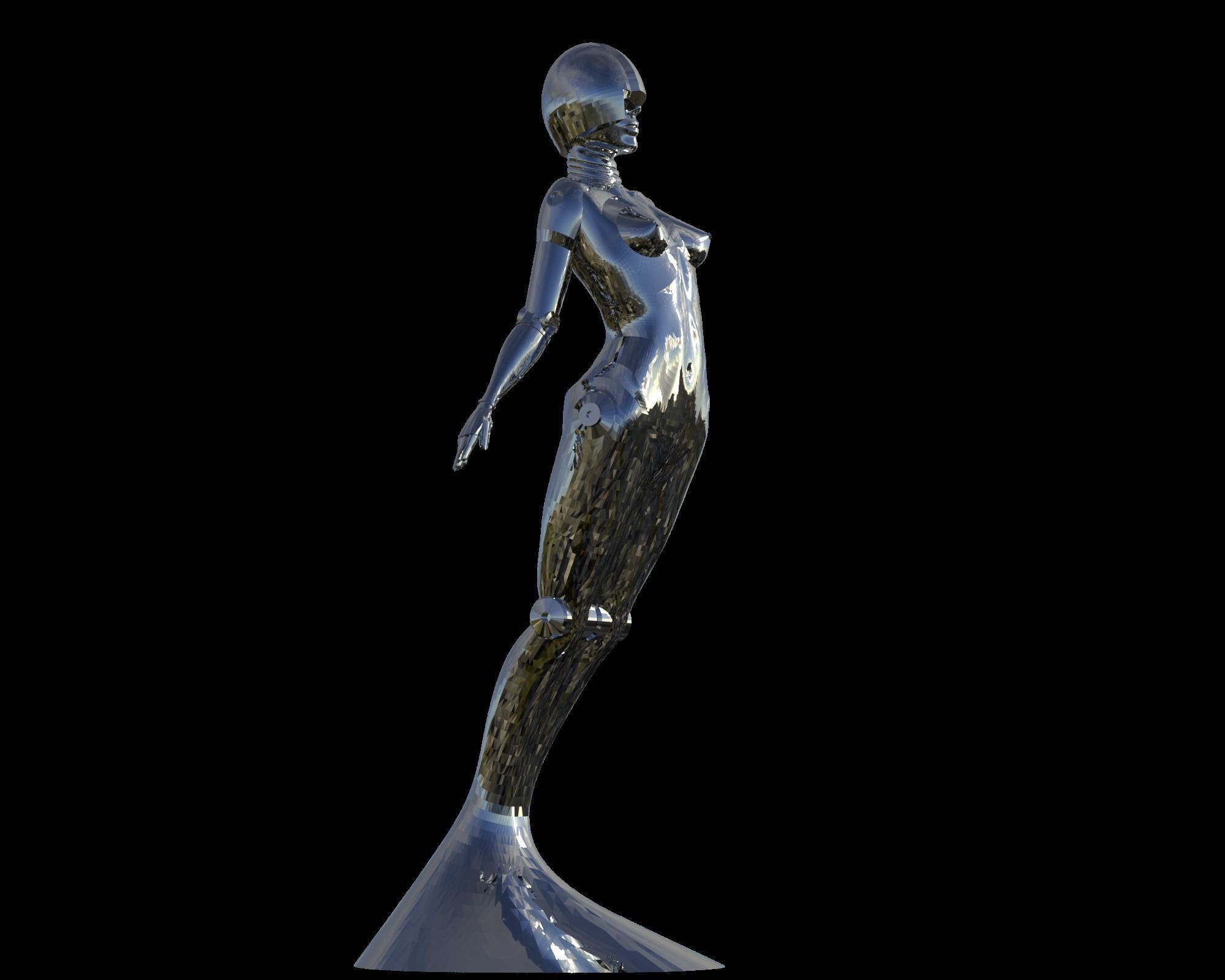 sexy robot 3D print model_5