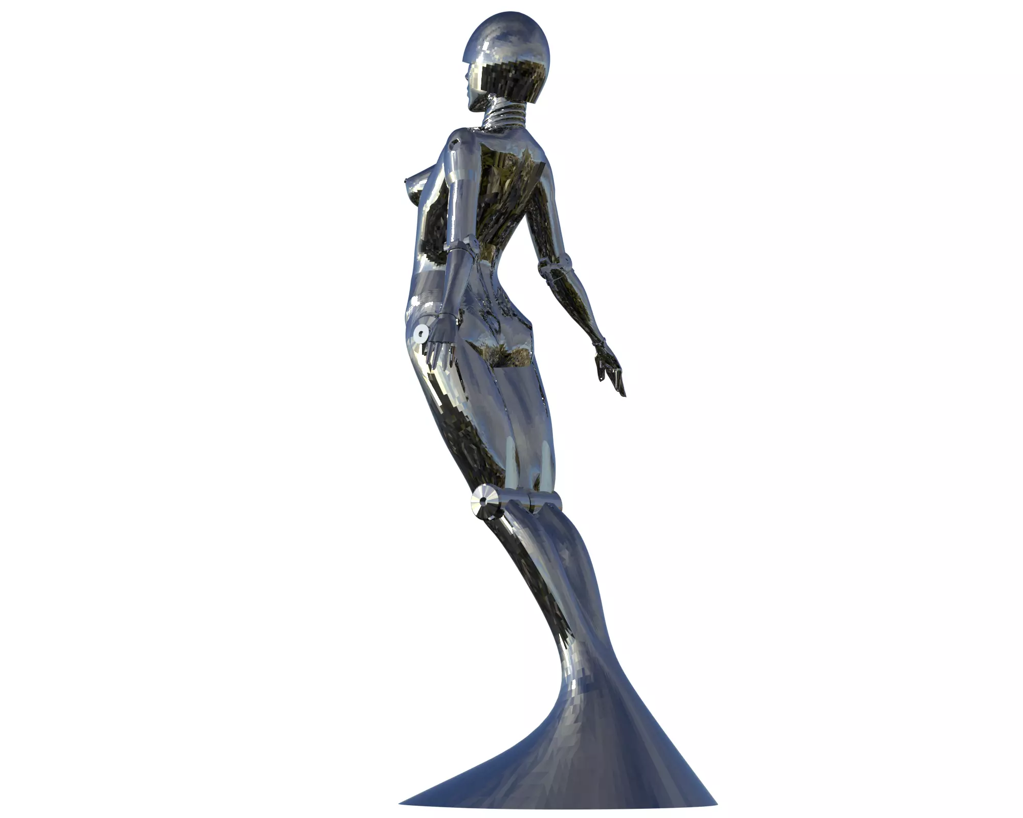 sexy robot 3D print model_0