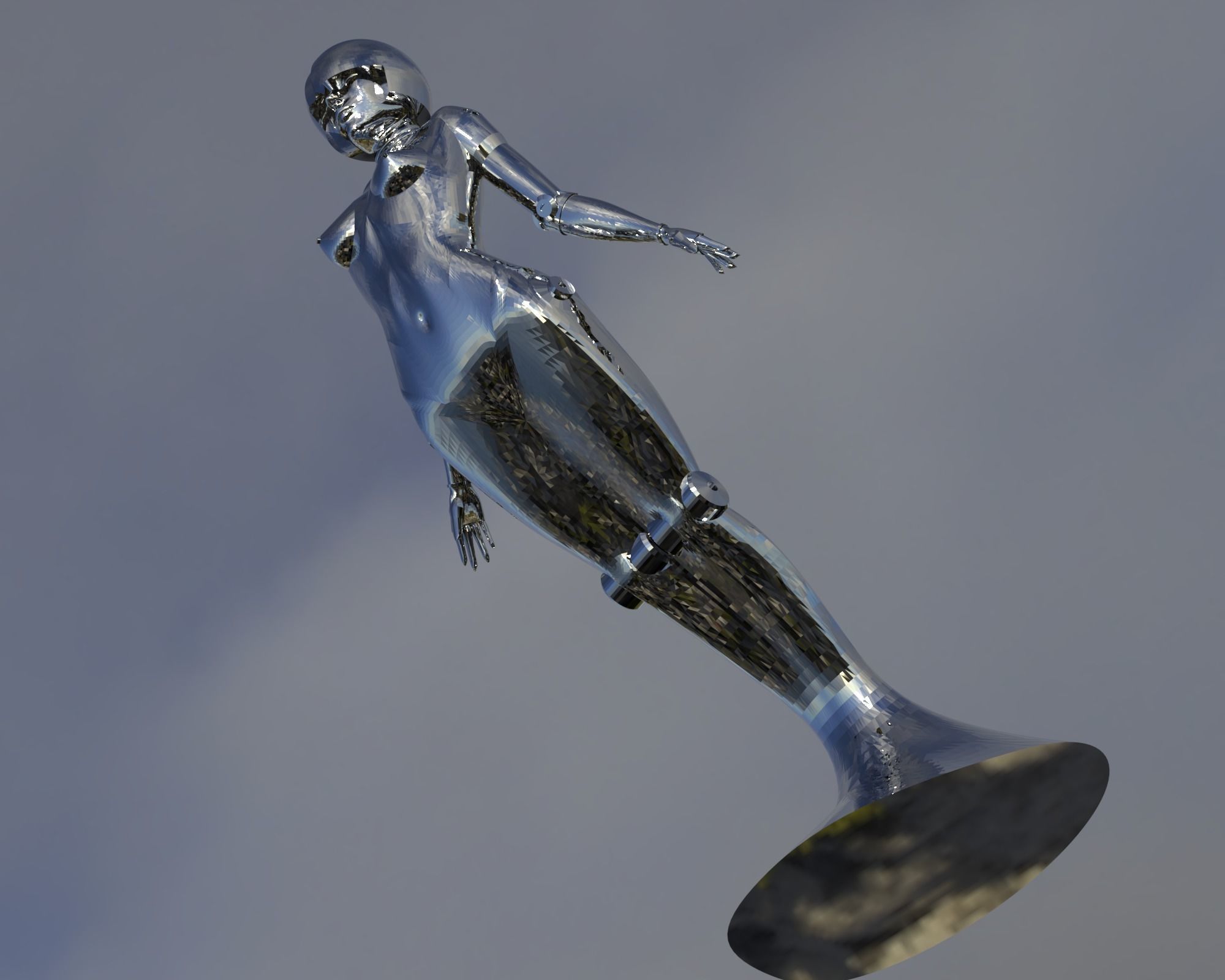 sexy robot 3D print model_8