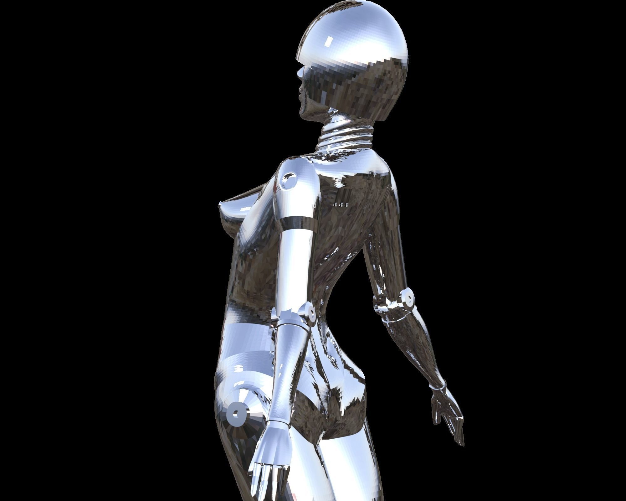 sexy robot 3D print model_3