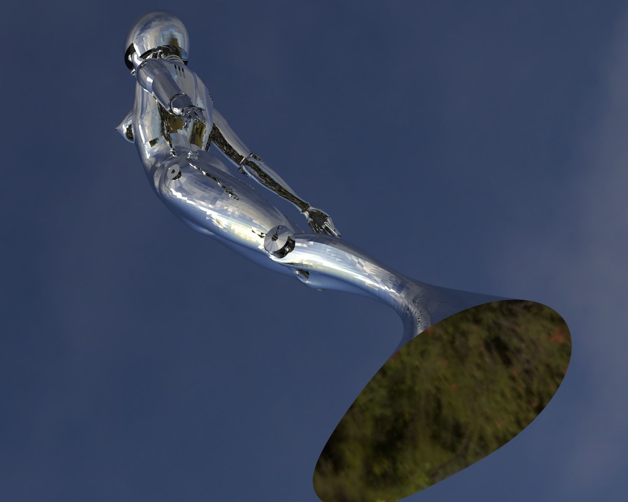 sexy robot 3D print model_7