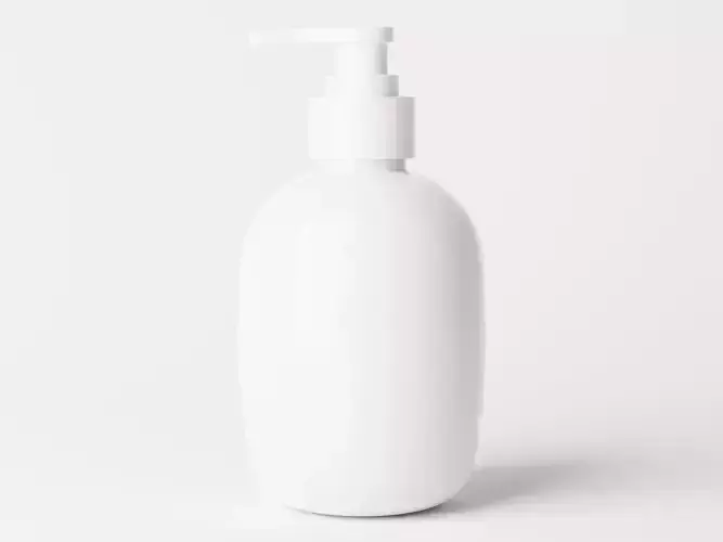 Cosmetic Pump Bottle Egg Shaped