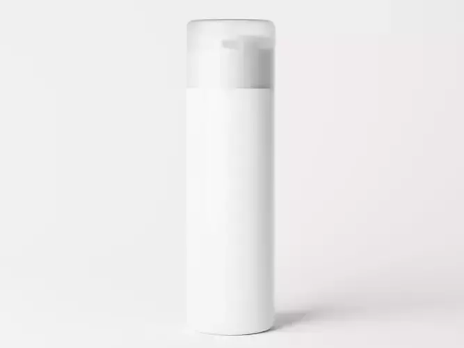 Cosmetic Bottle Packaging Low-poly 3D model