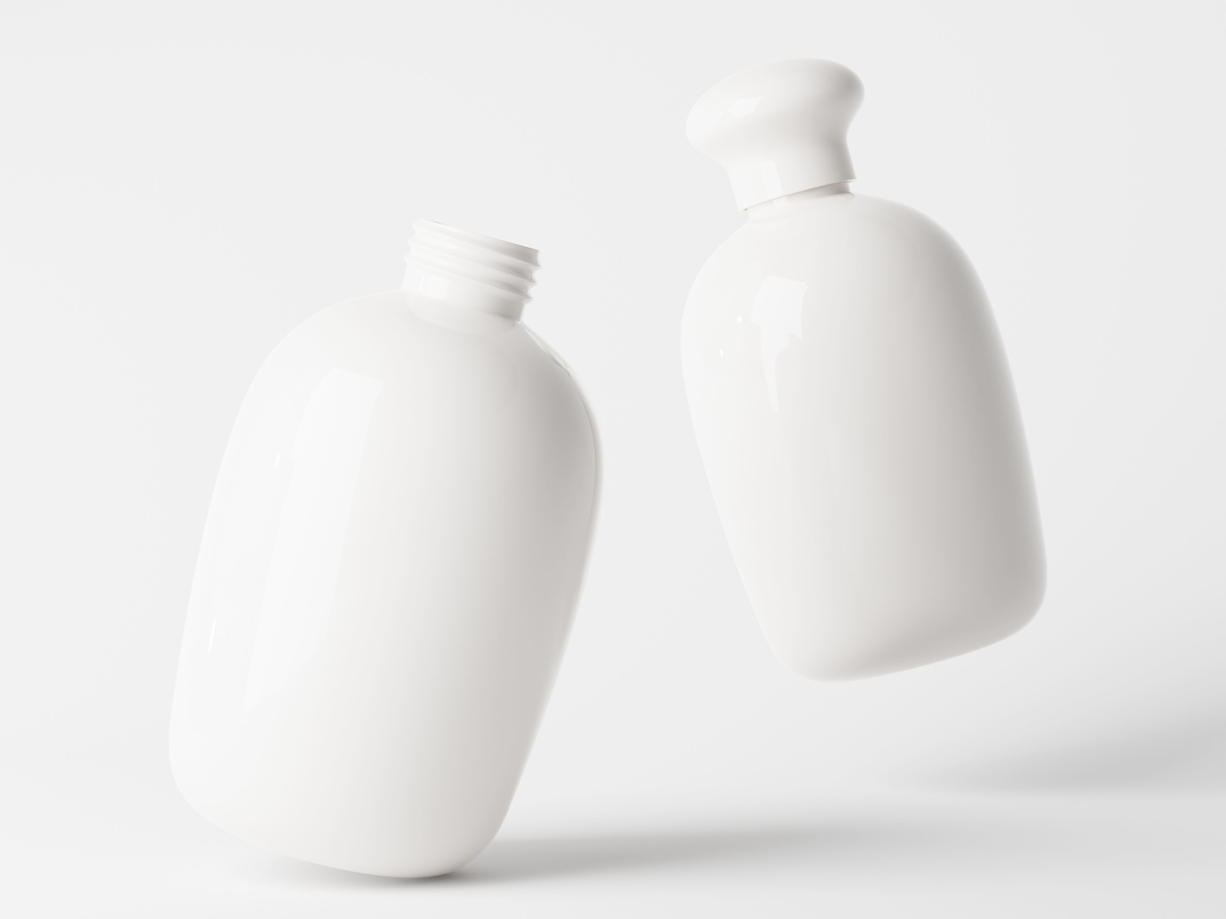 Cosmetic Bottle Packaging Low-poly 3D model_5