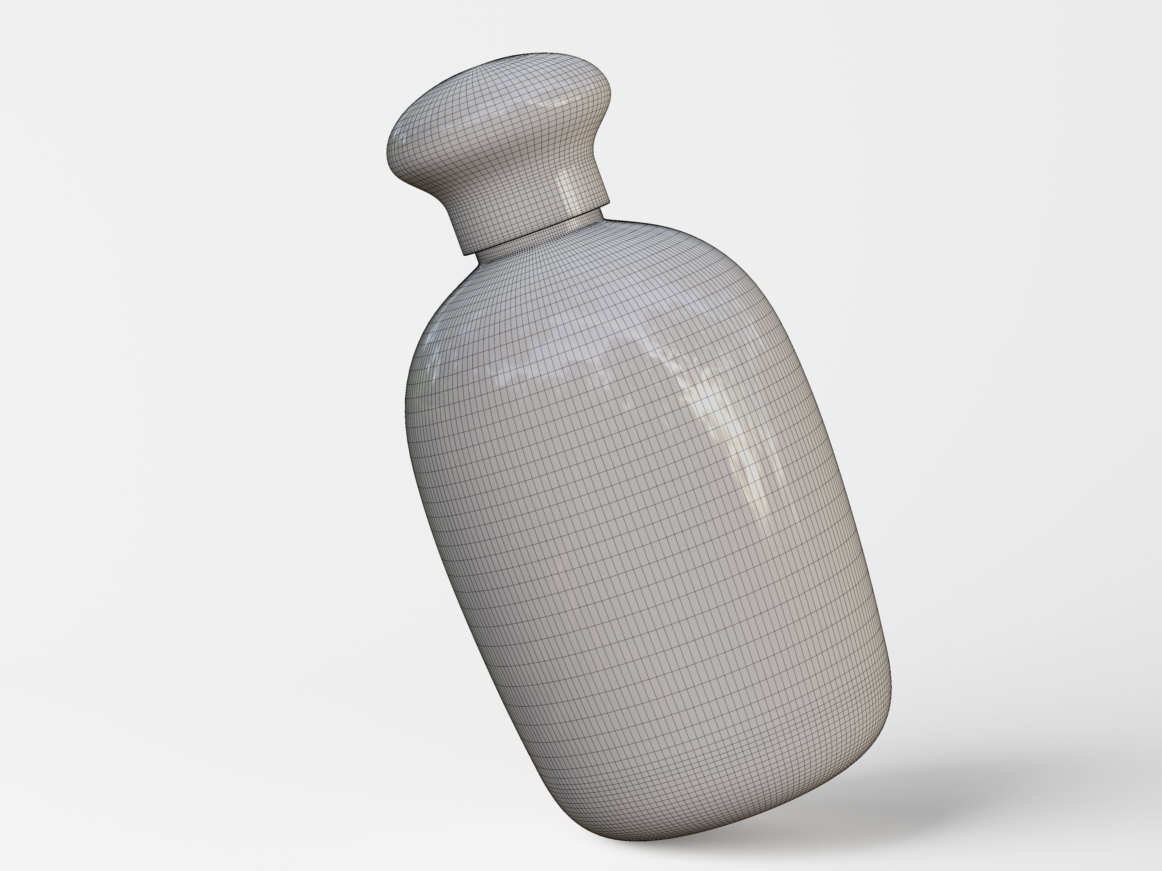 Cosmetic Bottle Packaging Low-poly 3D model_8