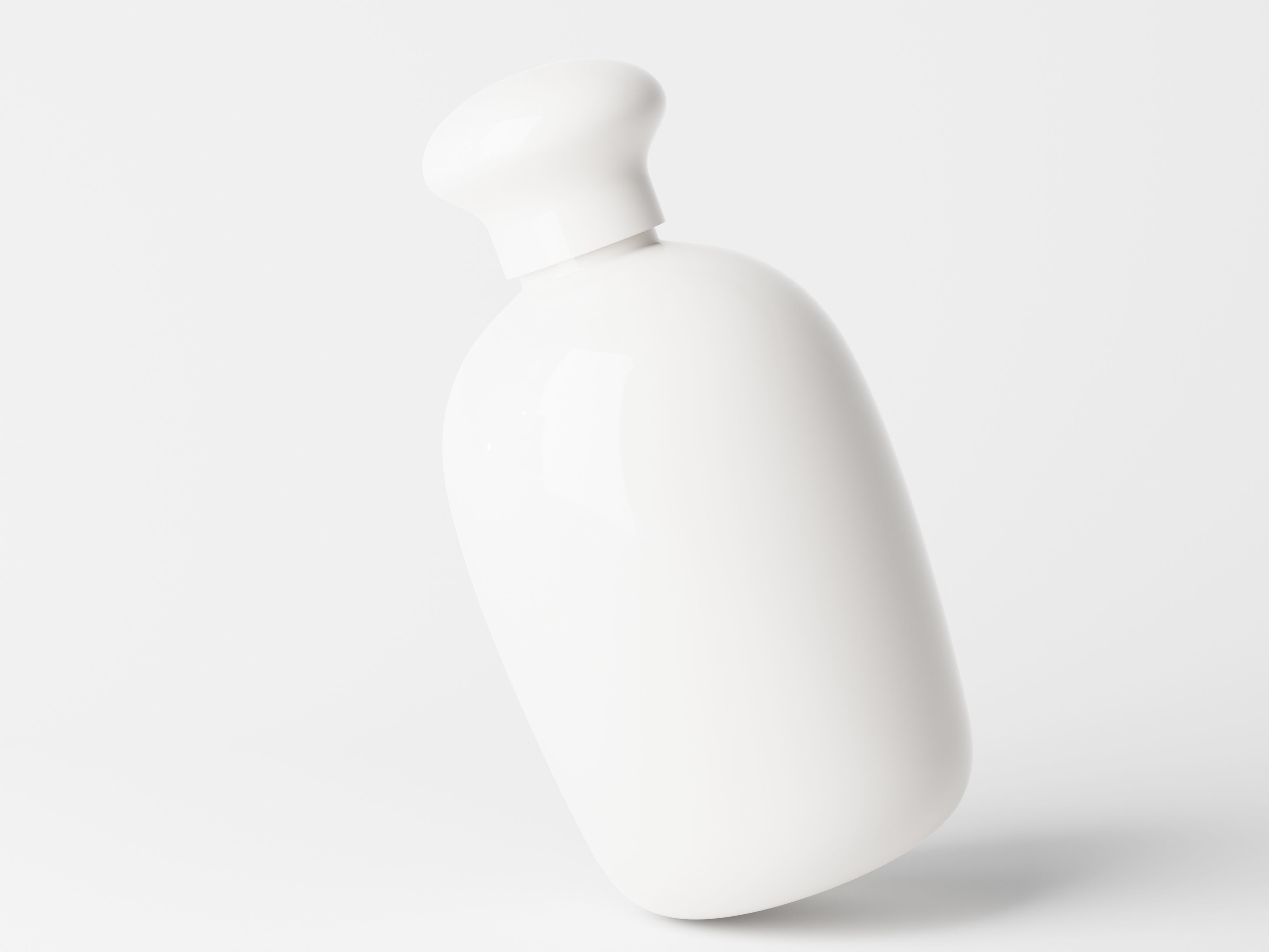 Cosmetic Bottle Packaging Low-poly 3D model_2