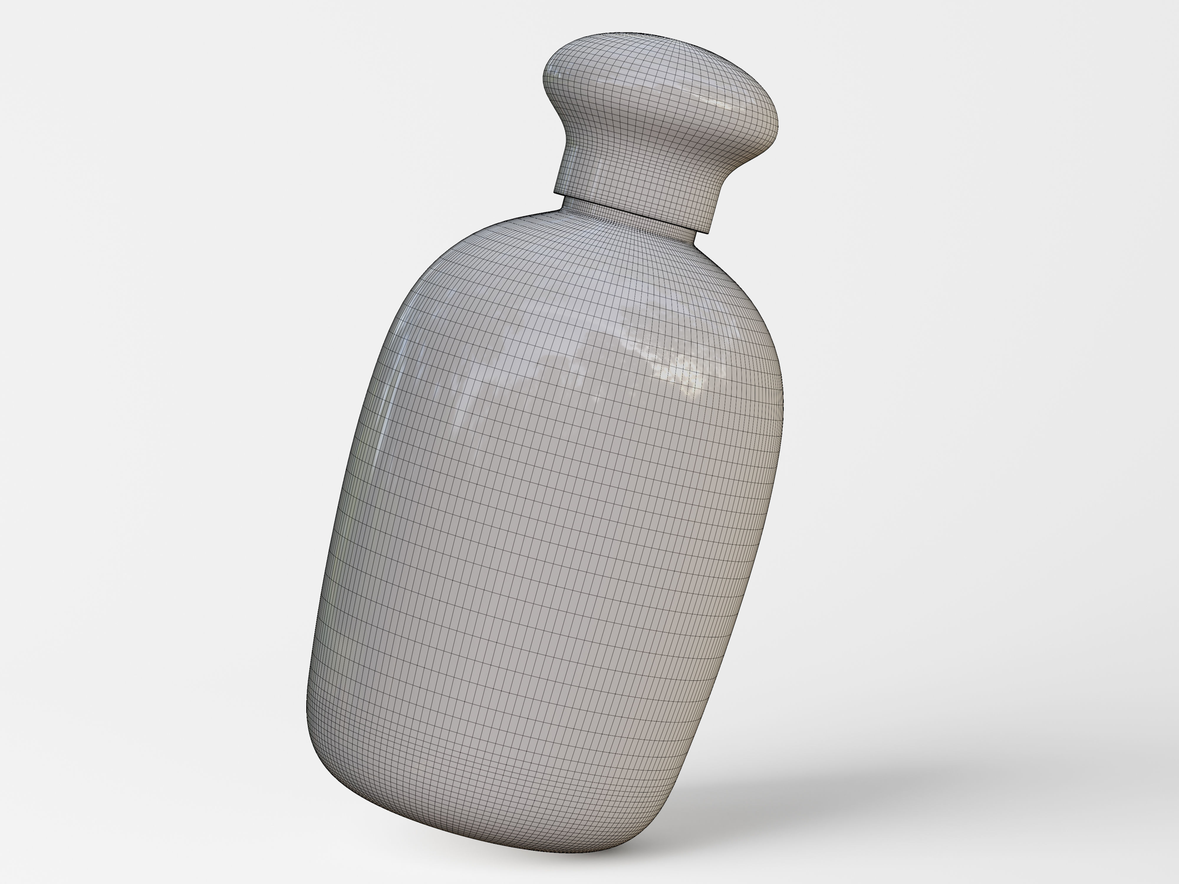 Cosmetic Bottle Packaging Low-poly 3D model_9