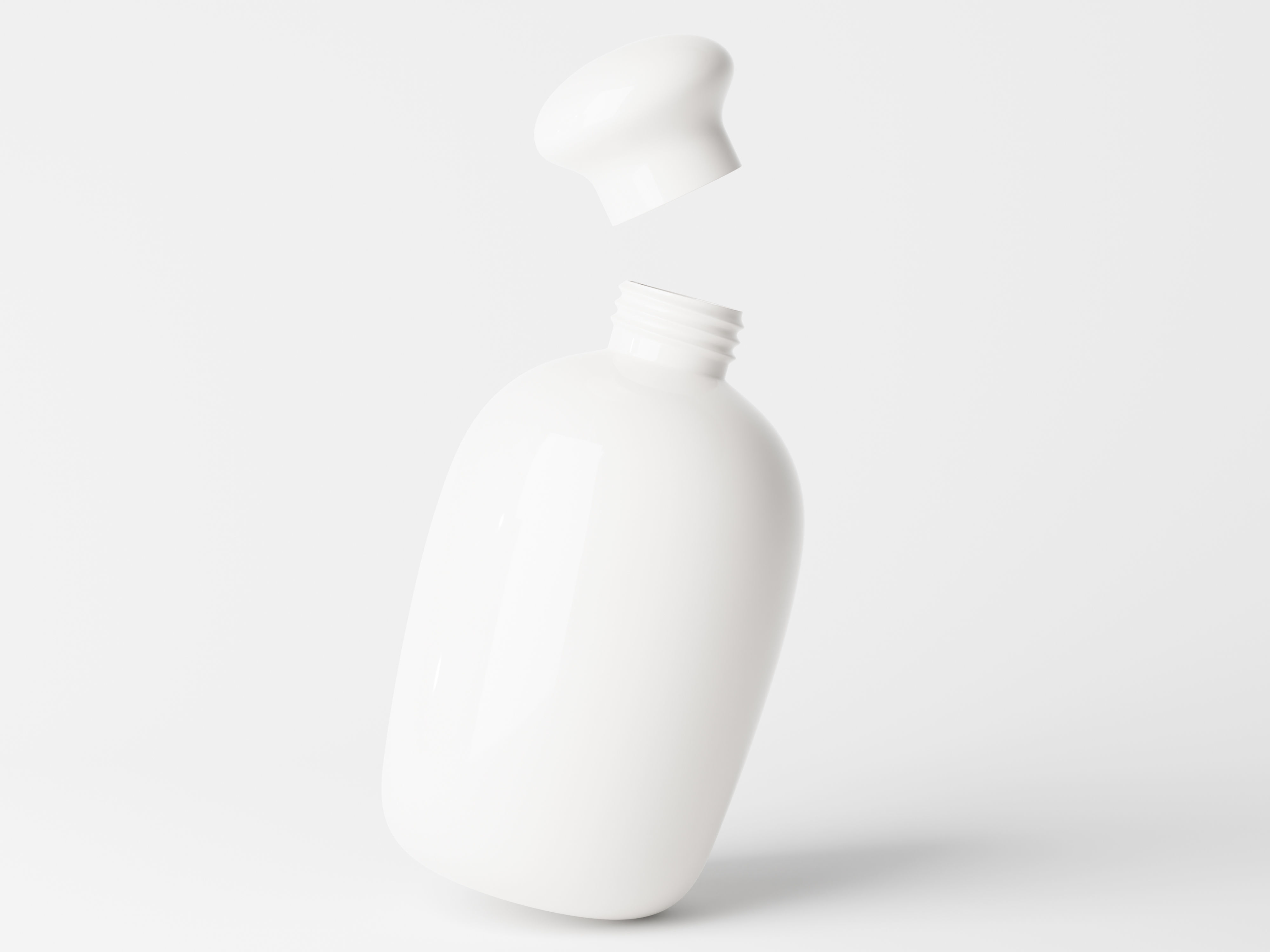 Cosmetic Bottle Packaging Low-poly 3D model_3