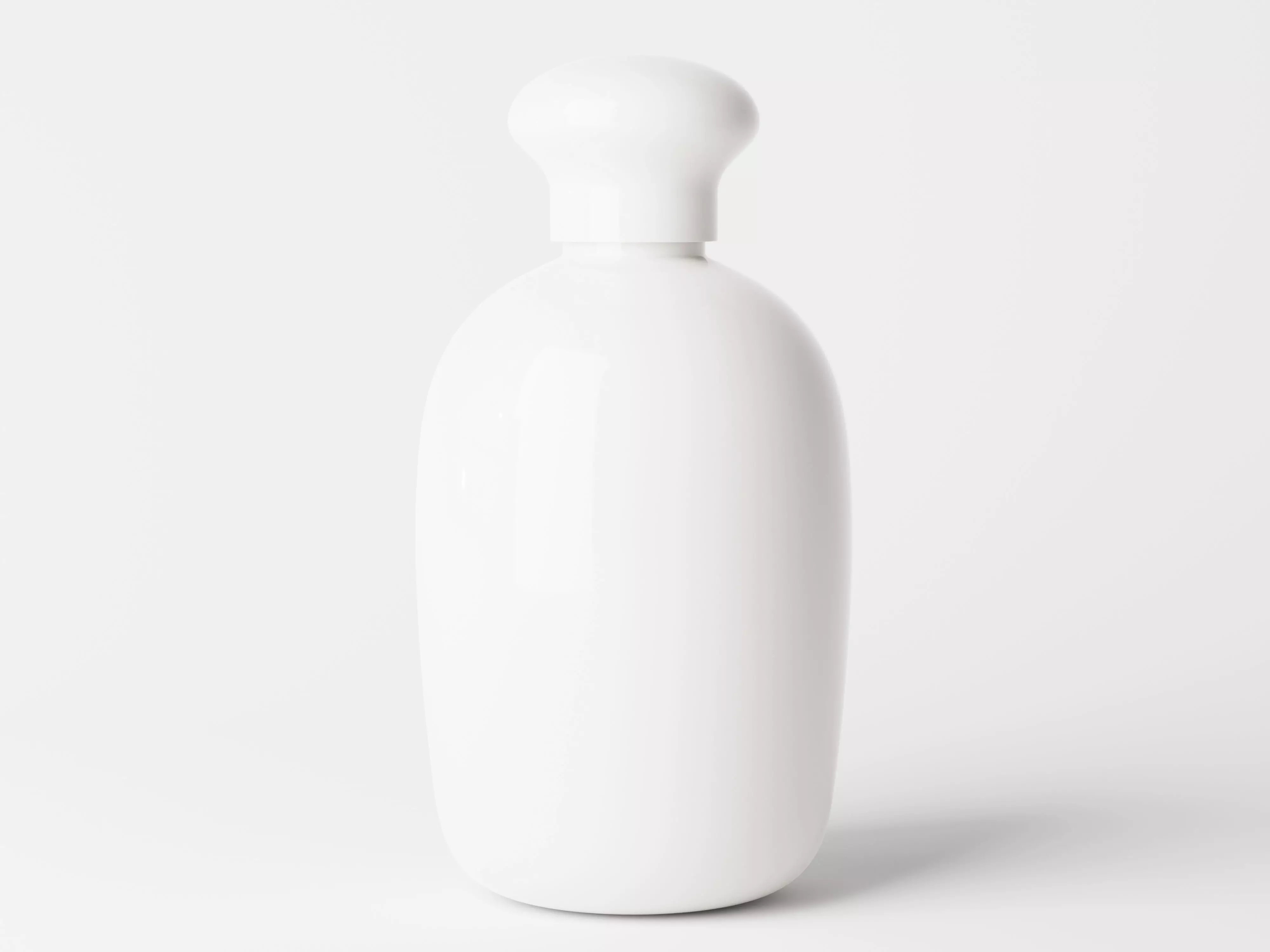 Cosmetic Bottle Packaging Low-poly 3D model_0