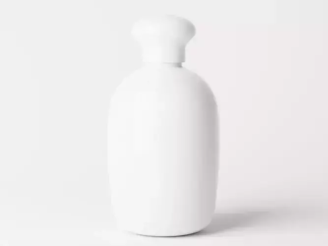 Cosmetic Bottle Packaging Low-poly 3D model