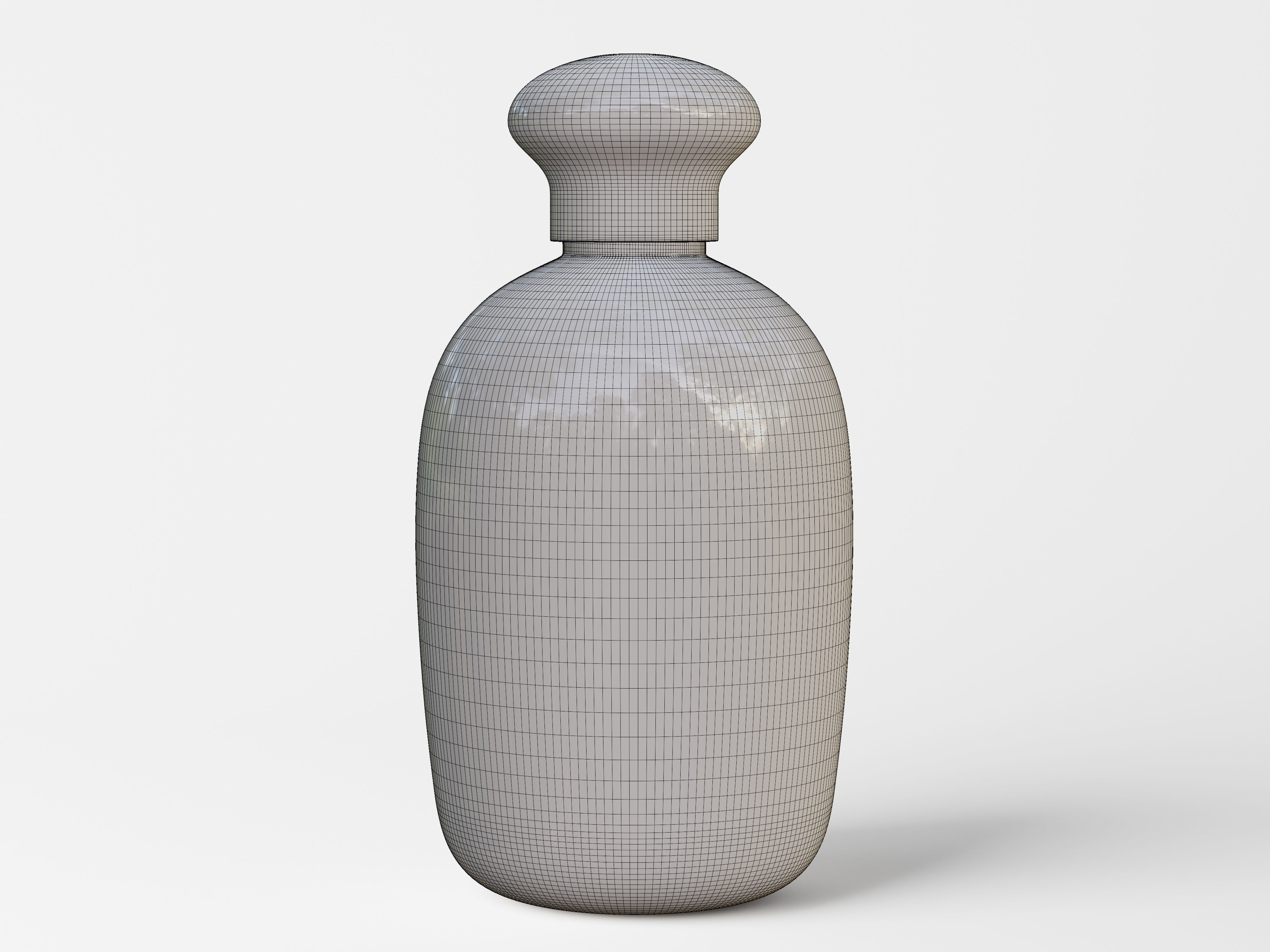 Cosmetic Bottle Packaging Low-poly 3D model_7
