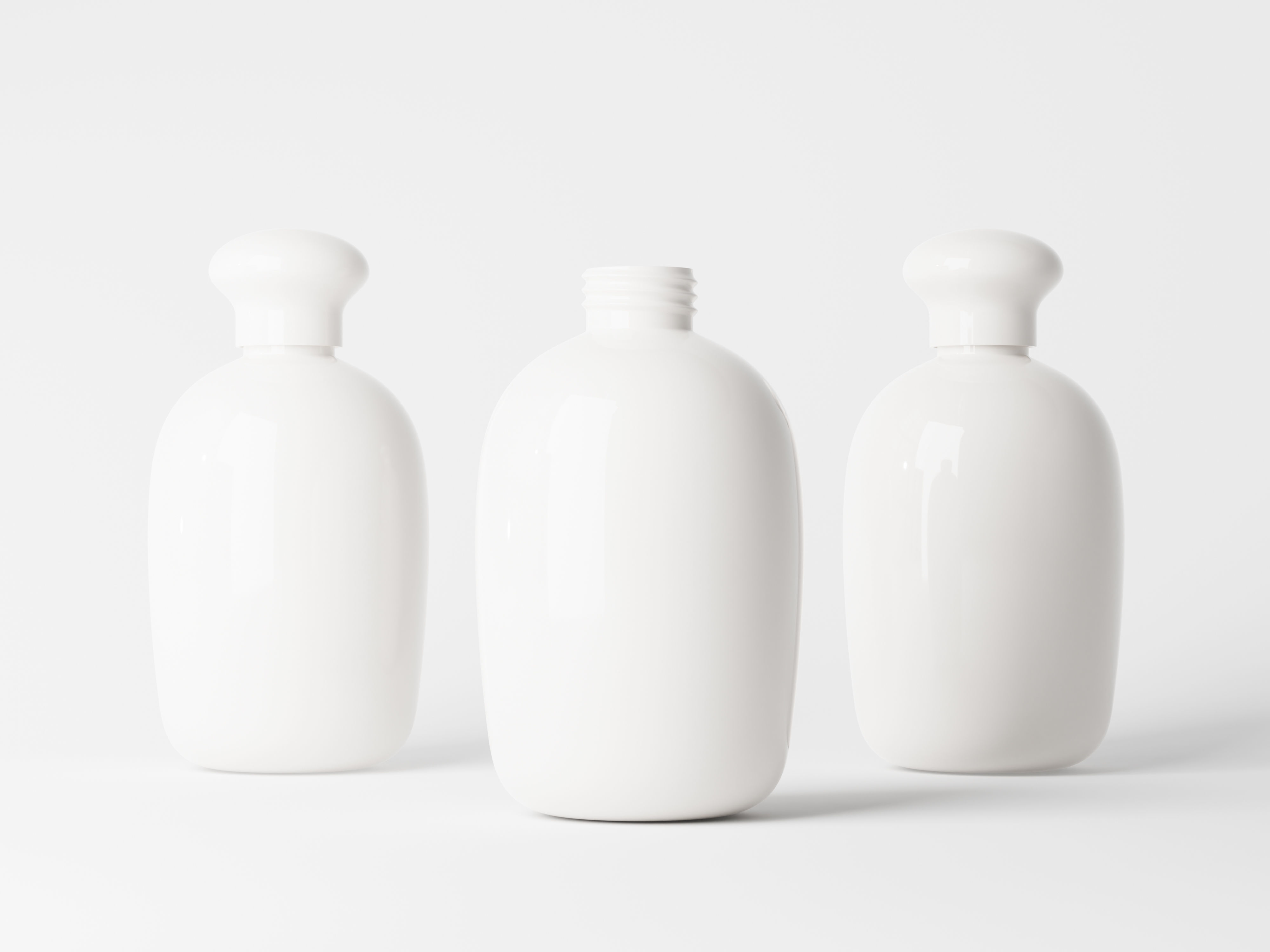 Cosmetic Bottle Packaging Low-poly 3D model_4