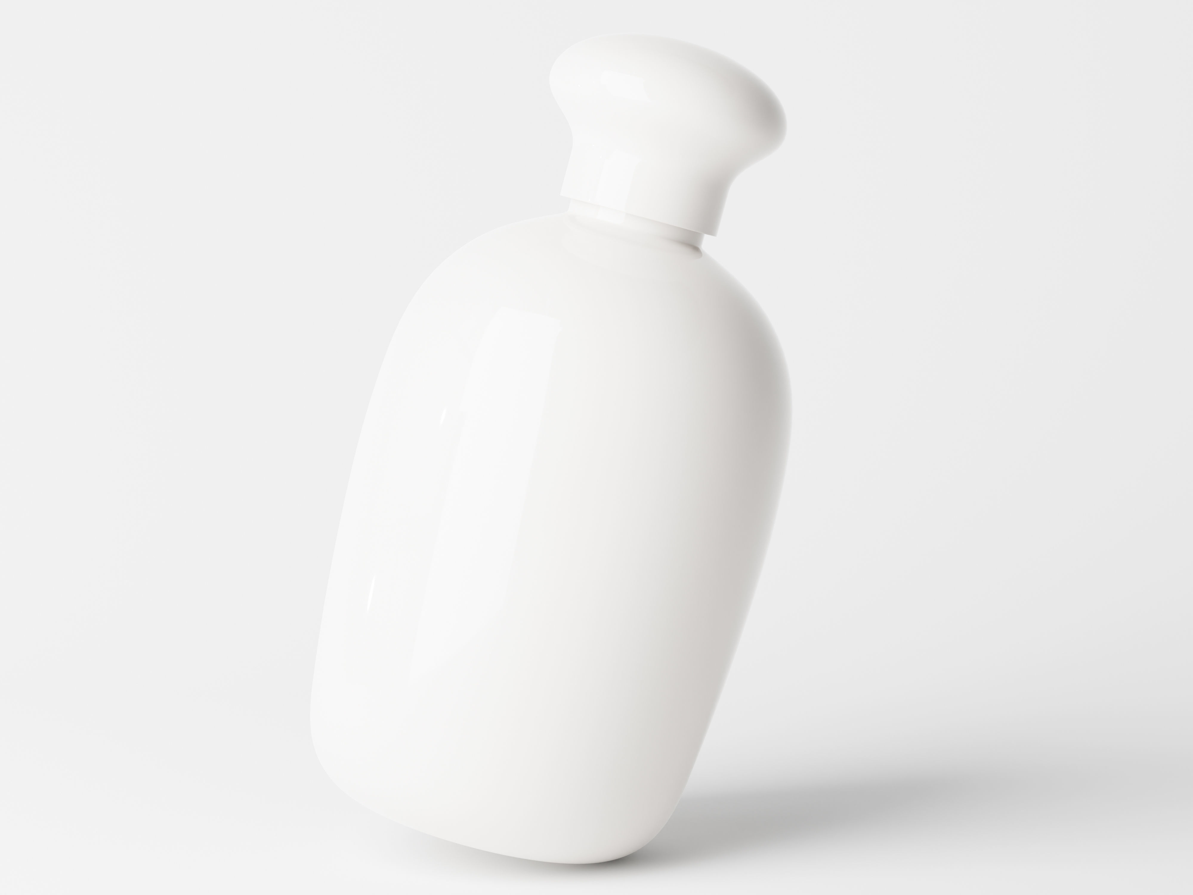 Cosmetic Bottle Packaging Low-poly 3D model_1