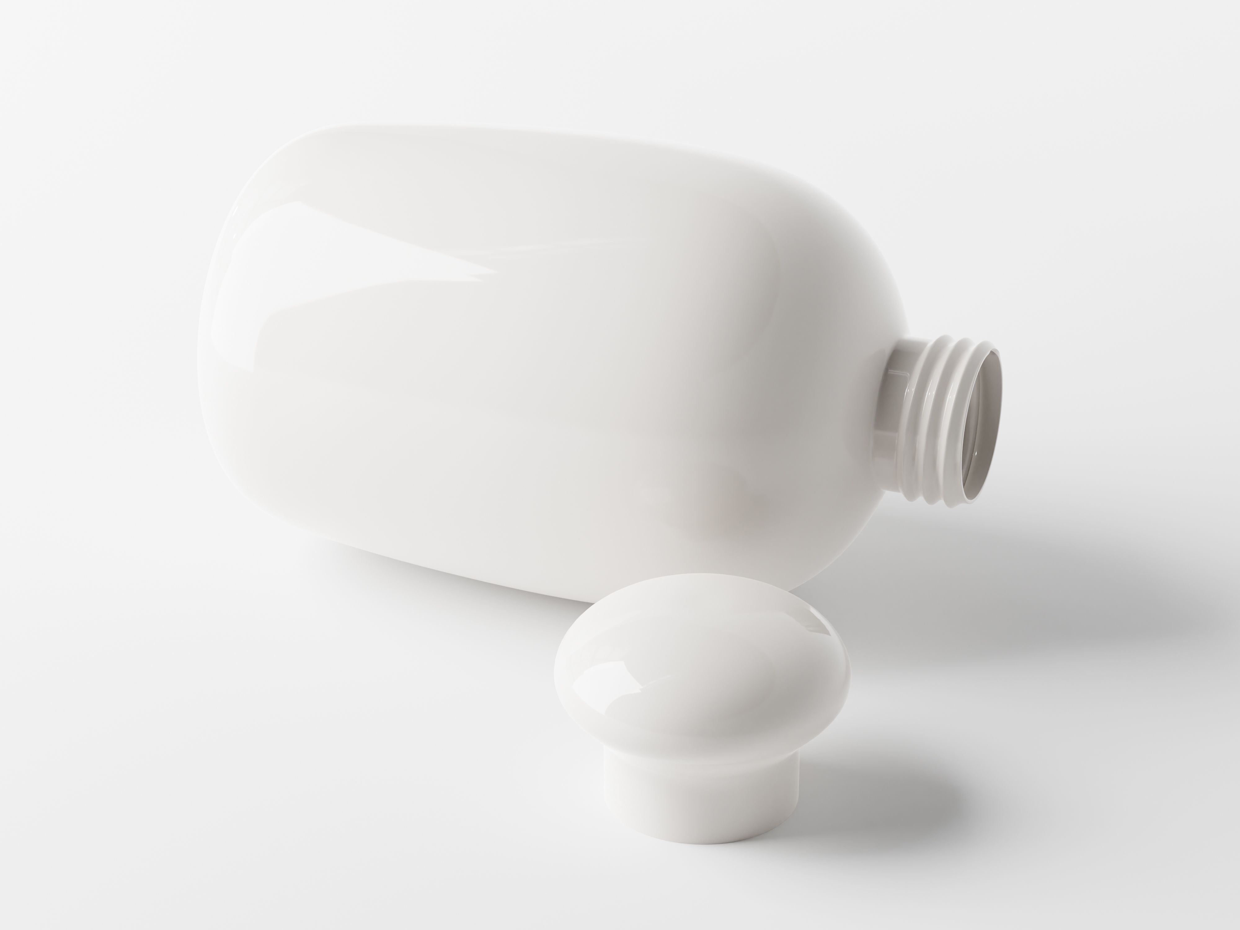 Cosmetic Bottle Packaging Low-poly 3D model_6