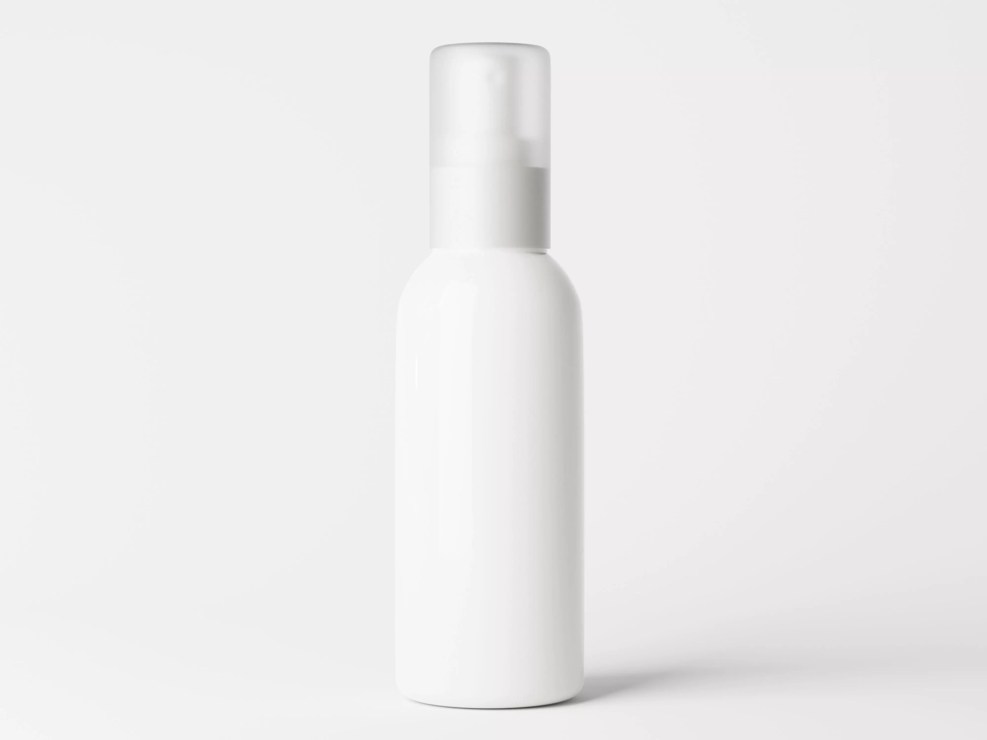 Cosmetic Spray Bottle Packaging Low-poly 3D model