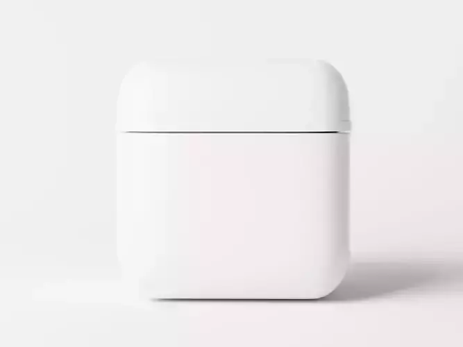 Cosmetic Cube Shaped Jar Low-poly 3D model
