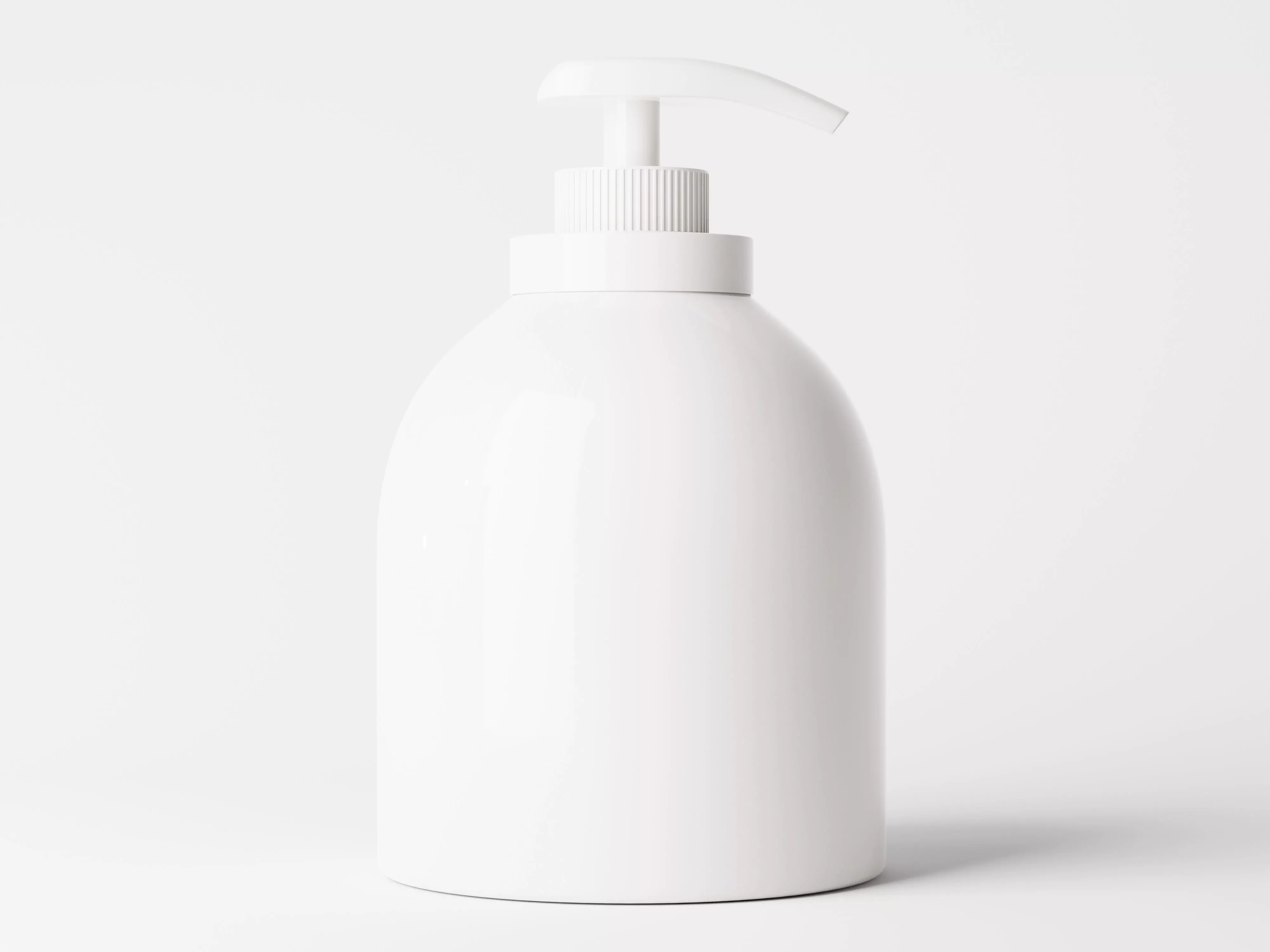 Large Pump Bottle Low-poly 3D model_0