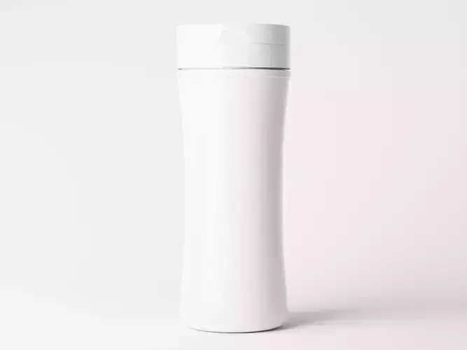 Cosmetic Bottle Packaging Low-poly 3D model