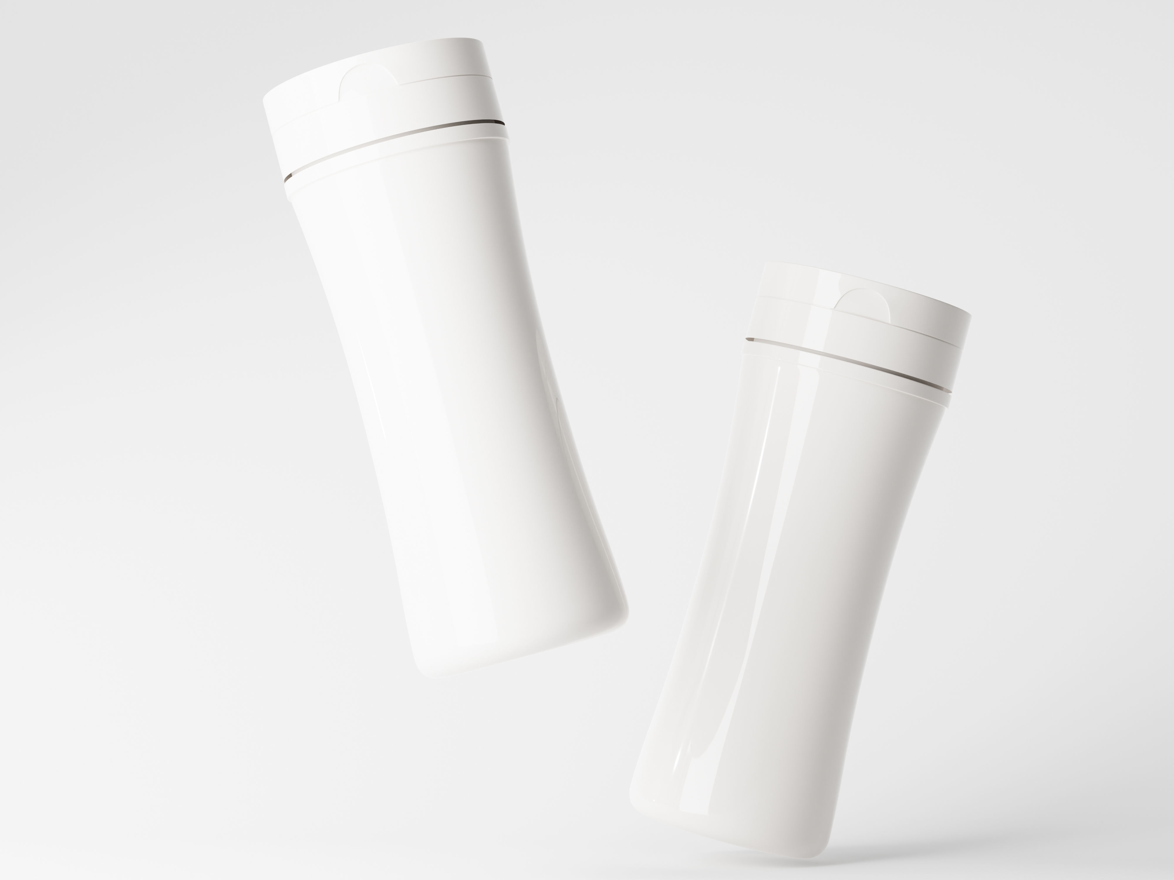 Cosmetic Bottle Packaging Low-poly 3D model_4