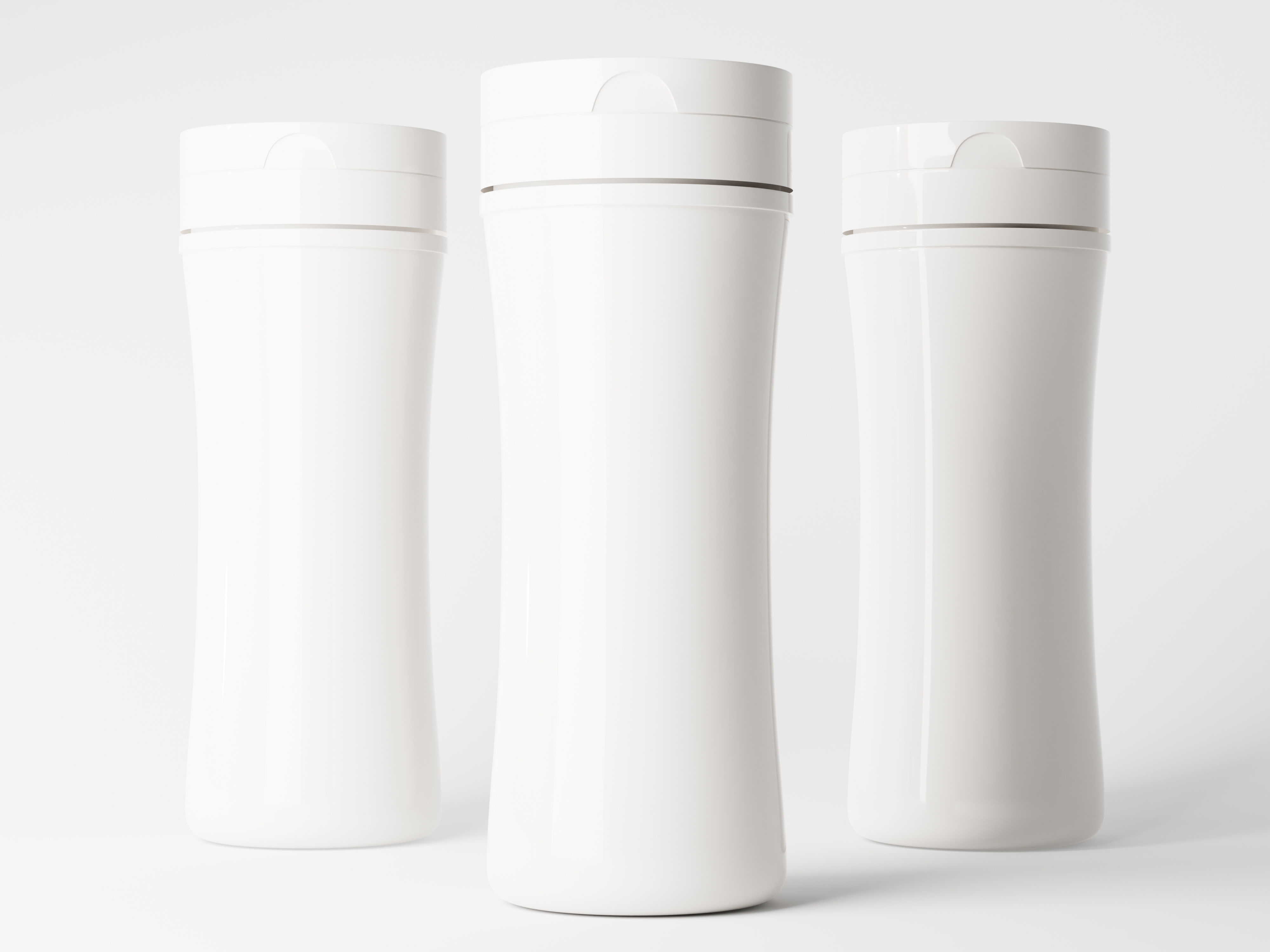 Cosmetic Bottle Packaging Low-poly 3D model_3