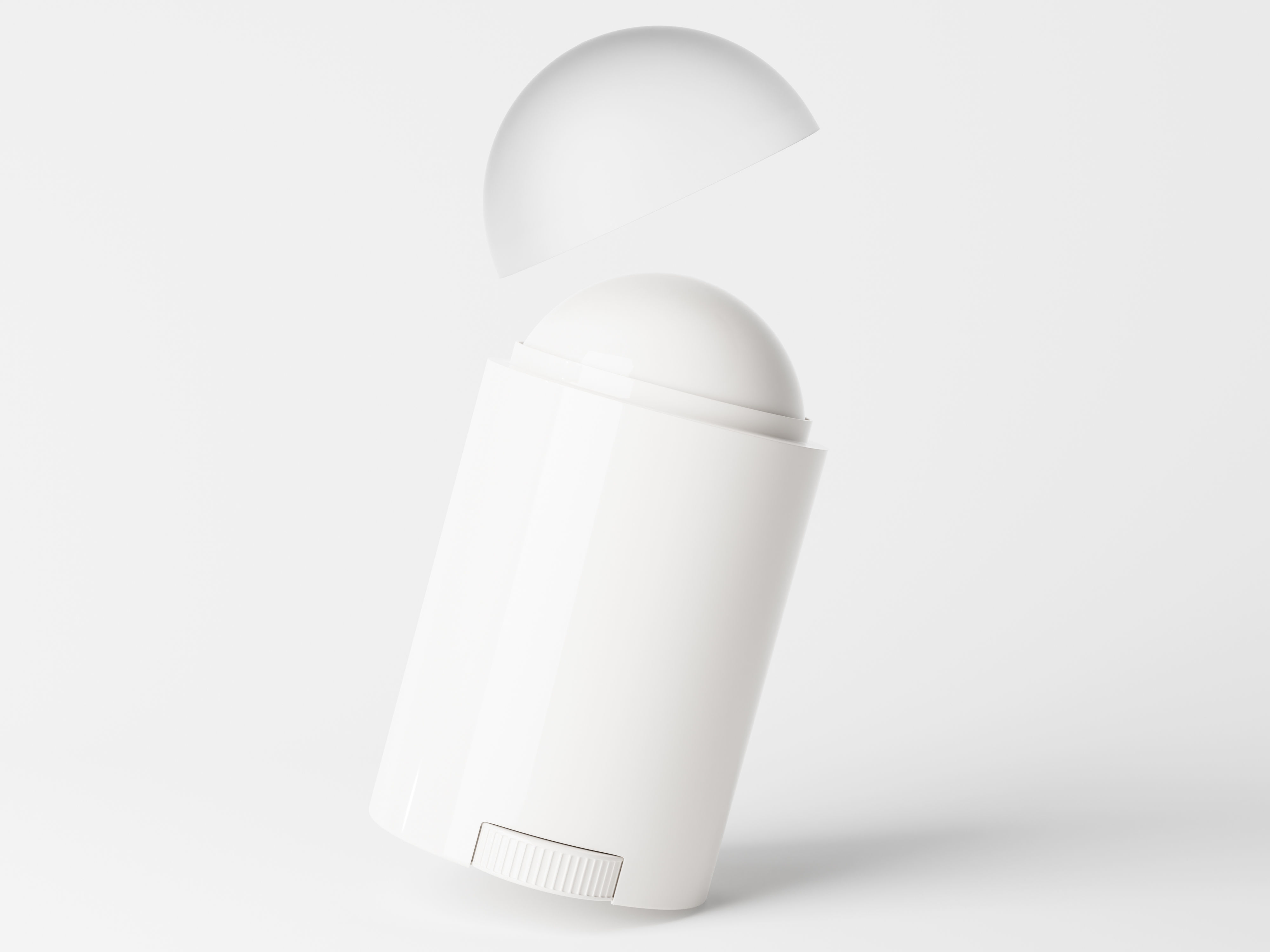 Cosmetic Deodorant Bottle Low-poly 3D model_3